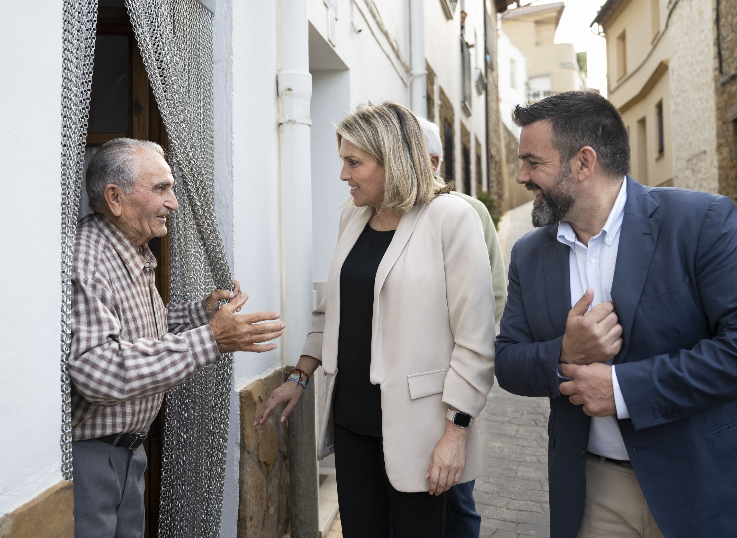 Marta Barrachina amb una persona major
