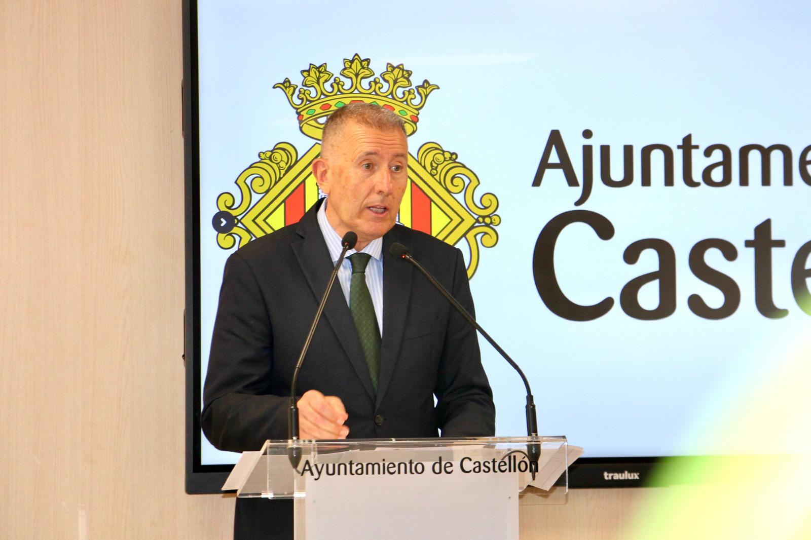 Vicent Sales després de la Junta de Govern Local de Castelló