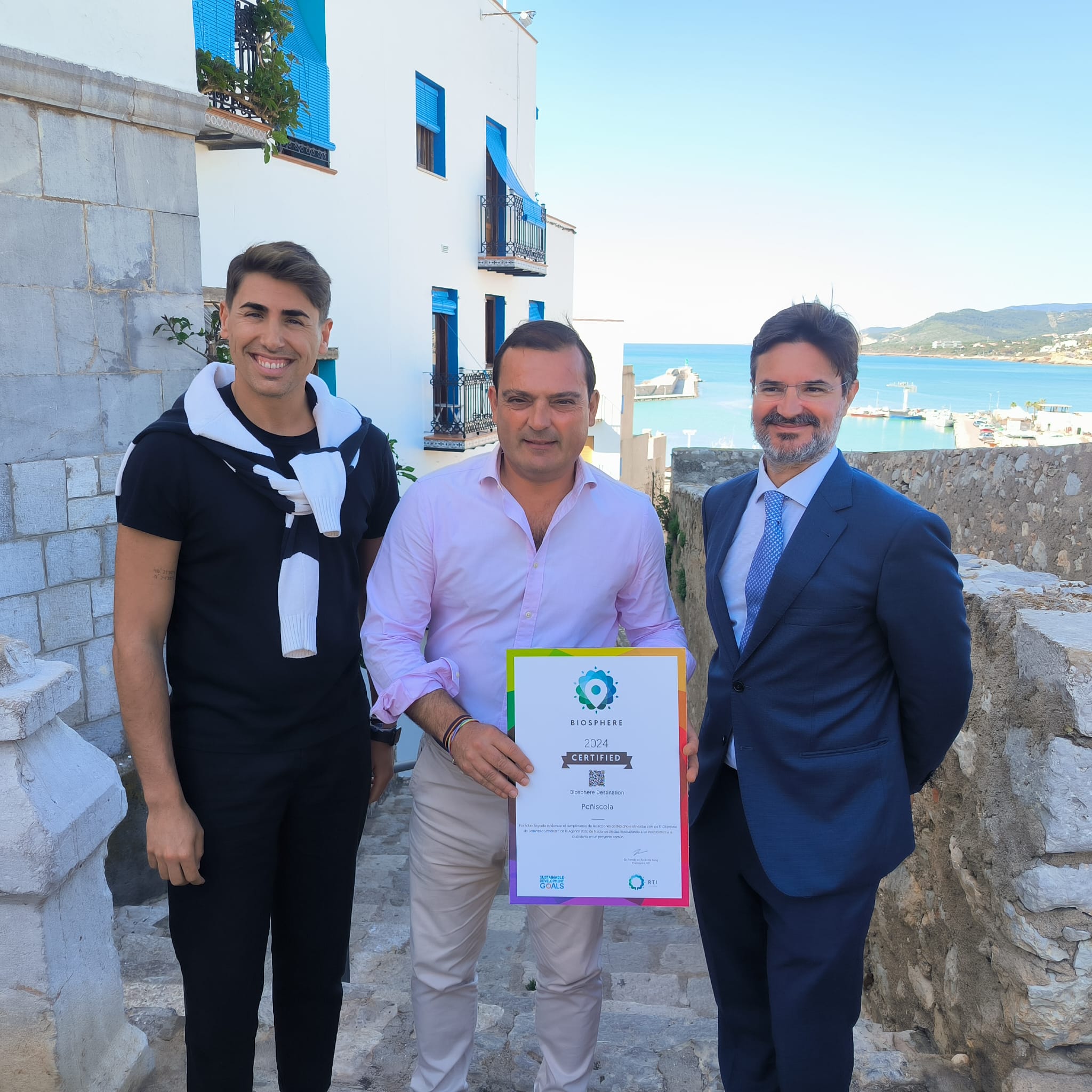 Peiíscola rep el reconeixement de sostenibilitat turística