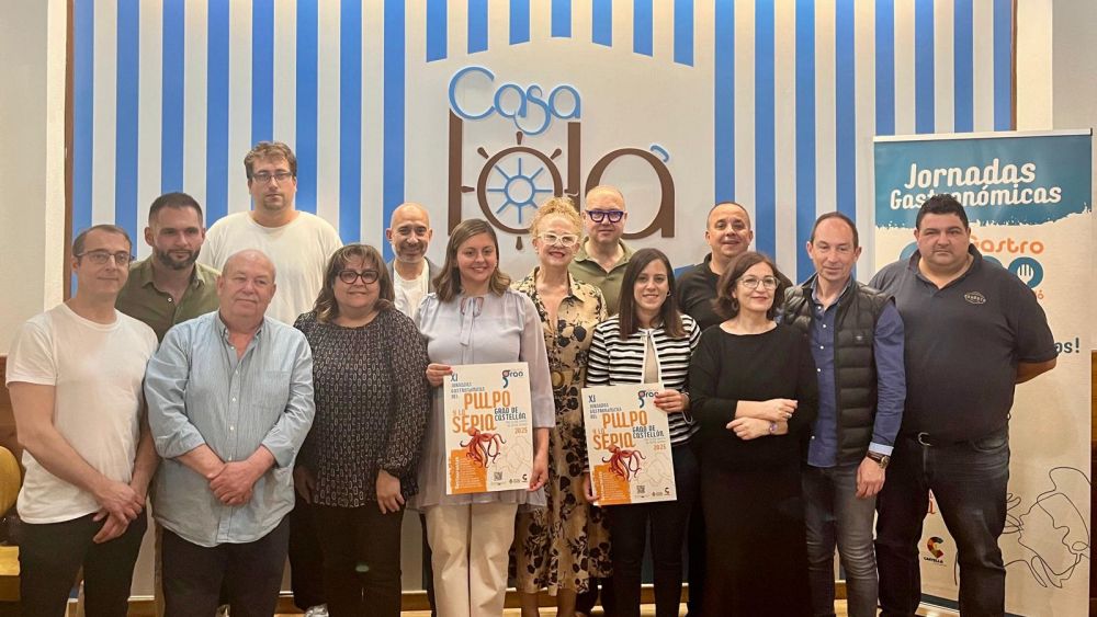 Presentació de les Jornades del polp i la sépia de Castelló