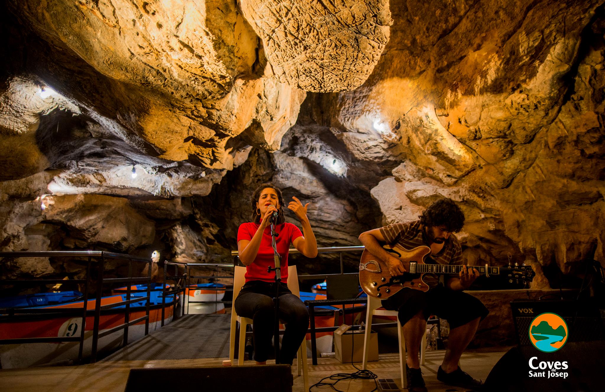 Un concert en Les Coves de Sant Josep (ImatgeCoves de Sant Josep)