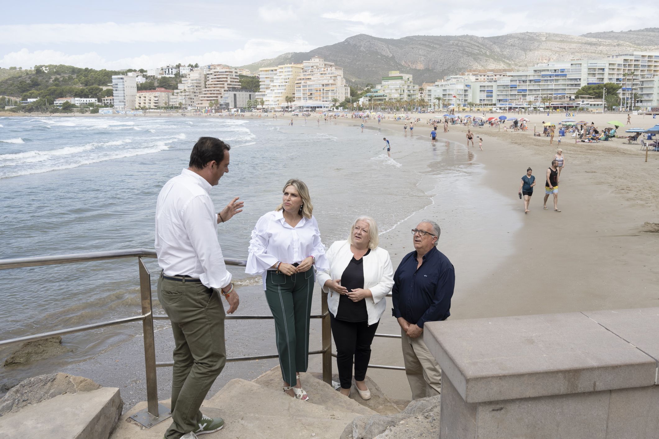 Visita a la platja d'Orpesa