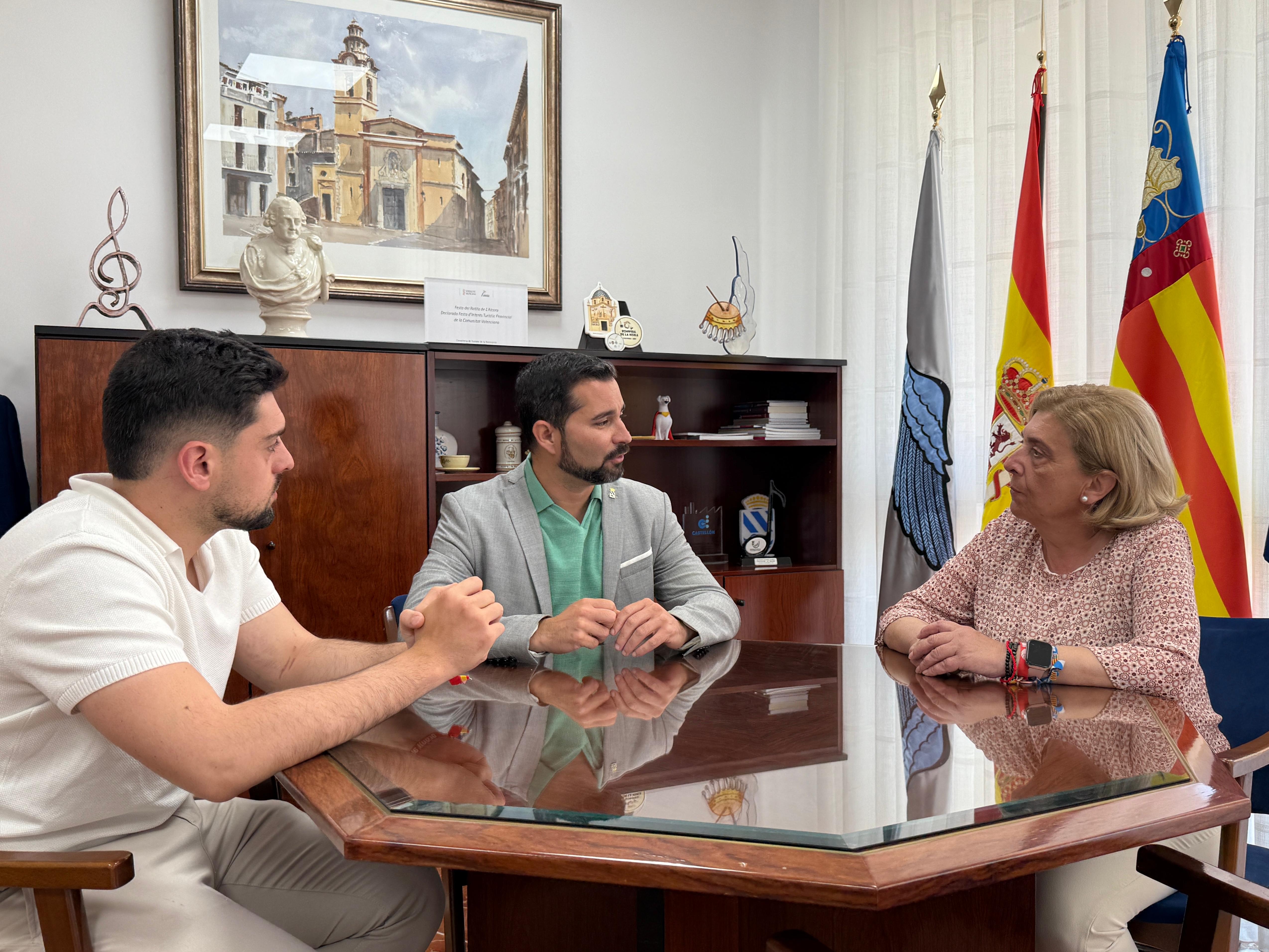 Erik Torner, Samuel Falomir i Ana Huguet