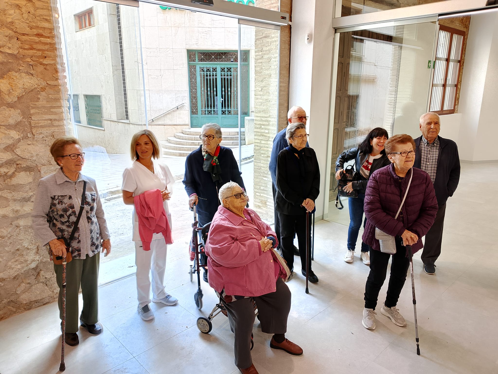 Visita a la futura biblioteca de la Muy Noble de l'Alcora