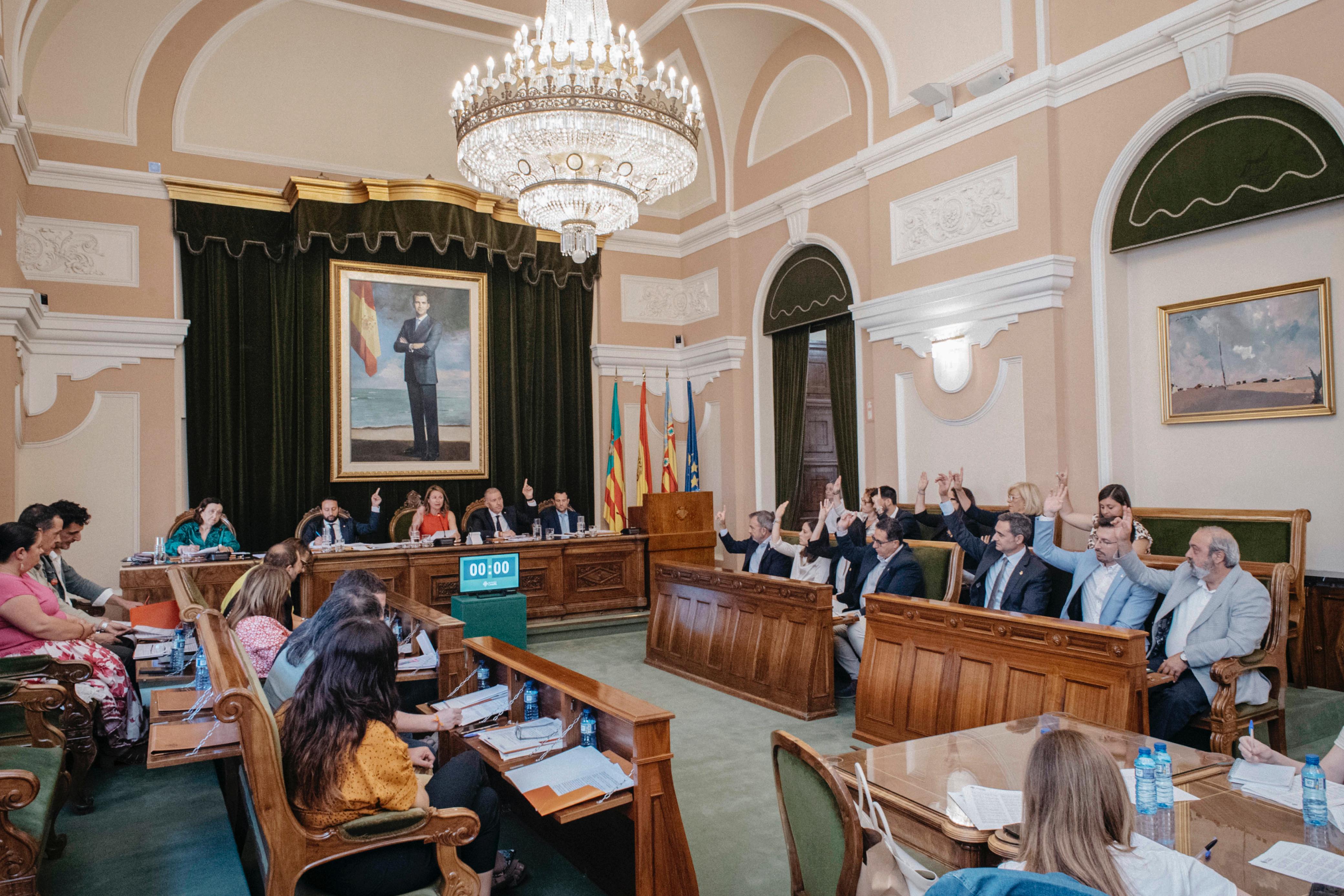 Pleno de mayo de 2025 del Ayuntamiento de Castellón