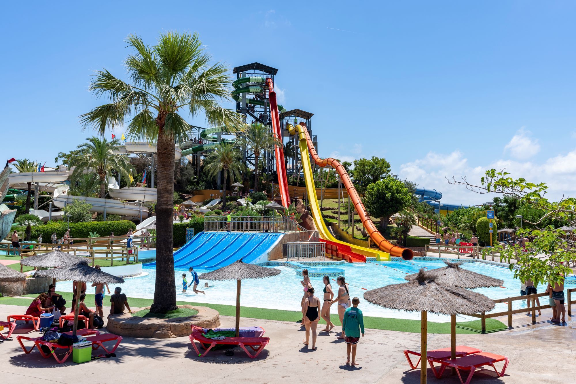 Parque acuático Aquarama, en Benicàssim