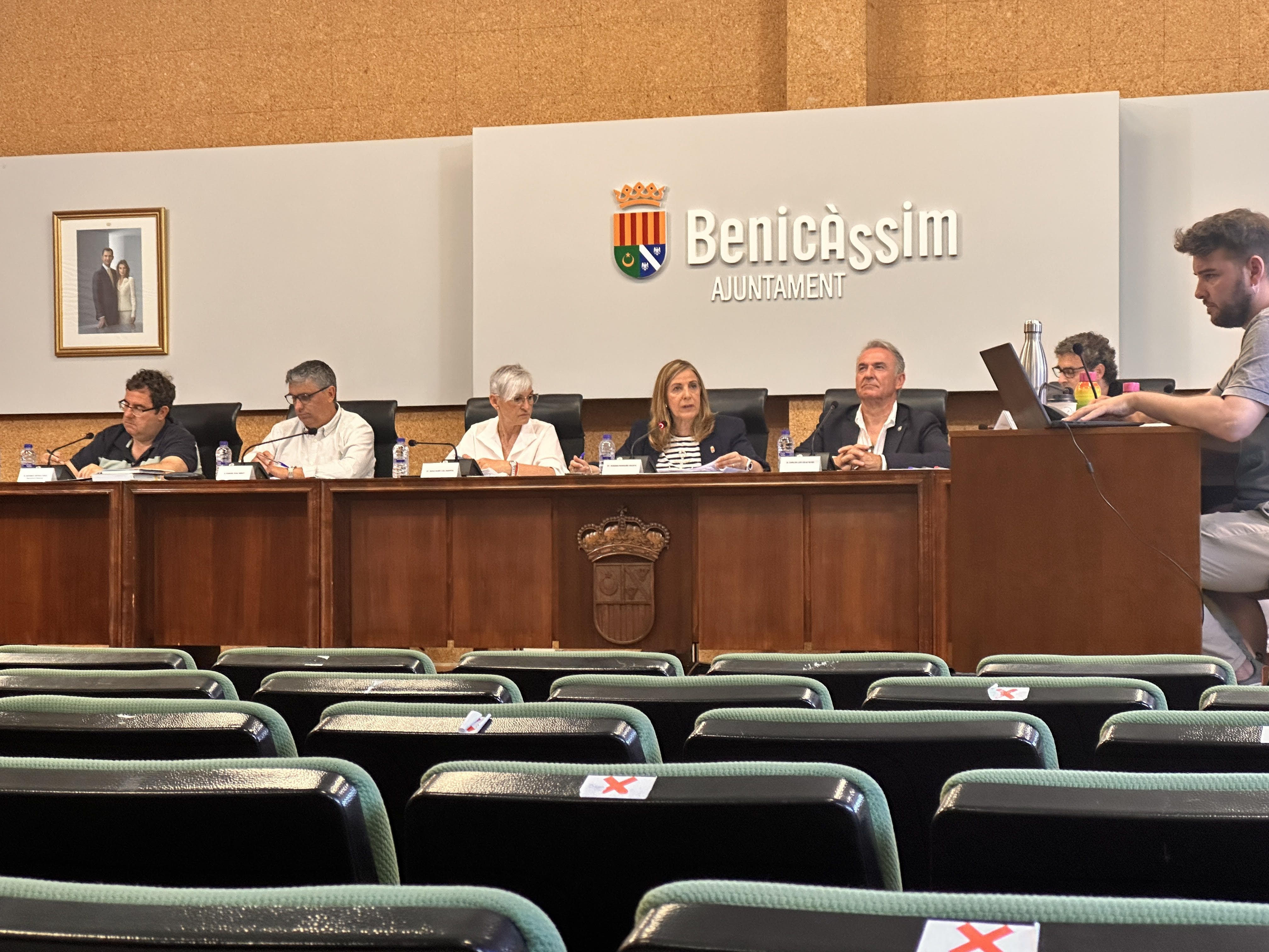 Ple de l'Ajuntament de Benicàssim