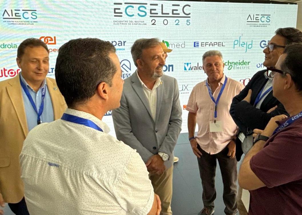 El regidor d'Economia a l'Ajuntament de Castelló, Juan Carlos Redondo, en un acte