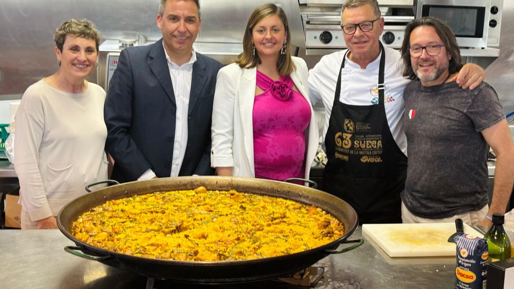 Presentació de la semifinal del Concurs de Paella de Sueca en Castelló Presentació de la semifinal del Concurs de Paella de Sueca en Castelló