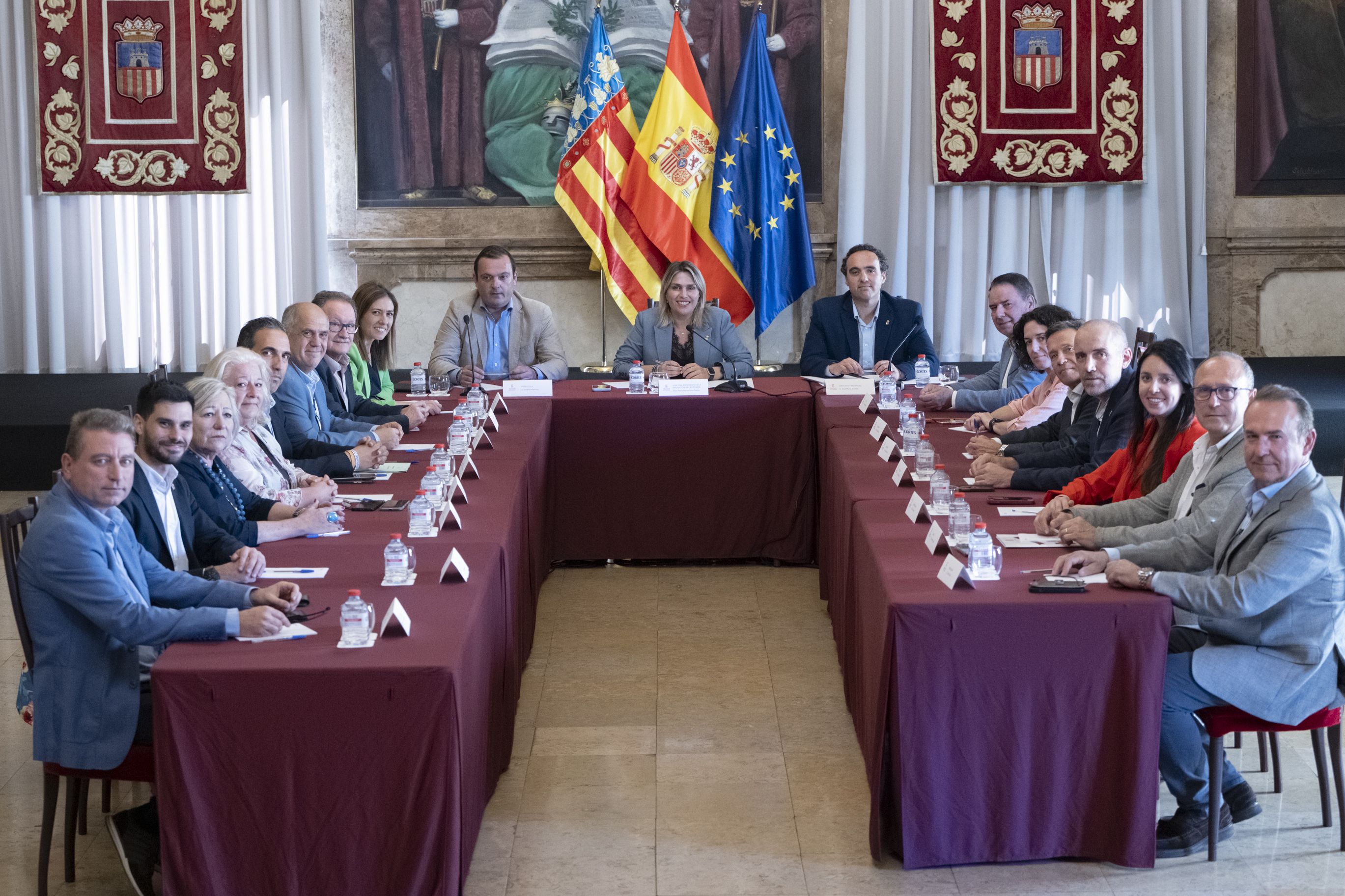 Reunió de la Diputació amb municipis de la costa