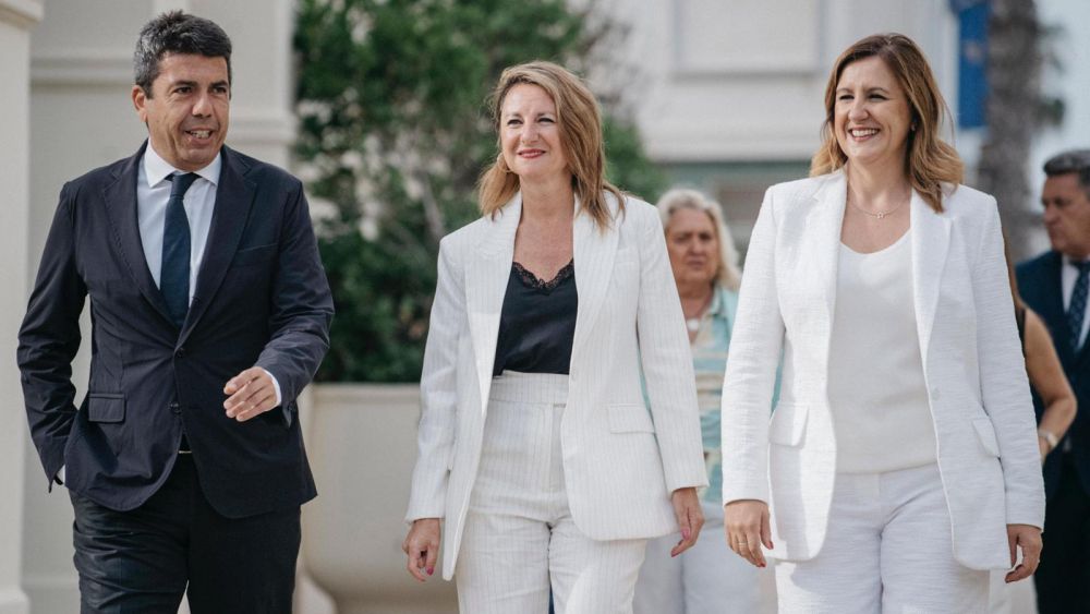 Carlos Mazón, Begoña Carrasco y María José Catalá