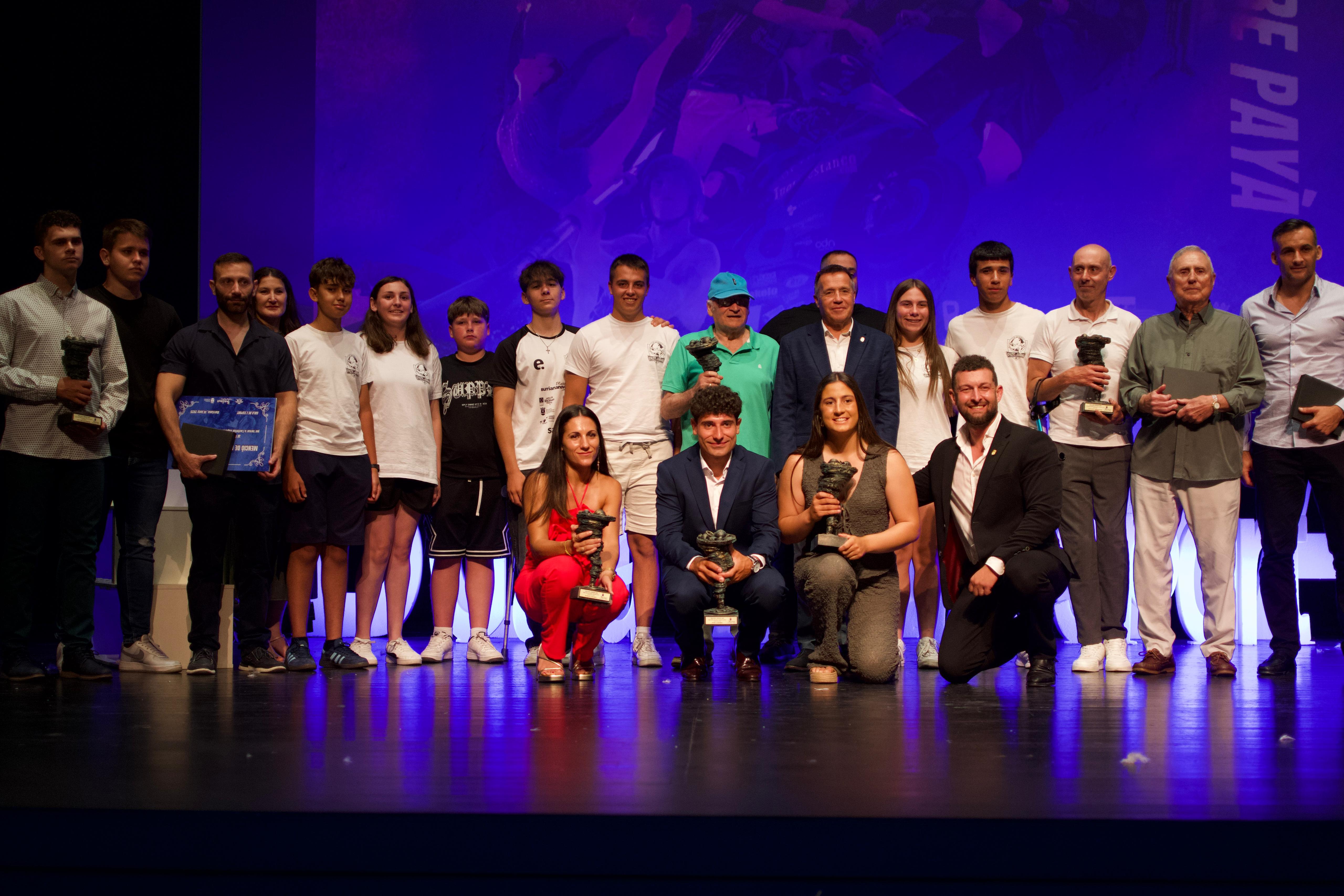 Premiados de la Gala del Deporte de Burriana