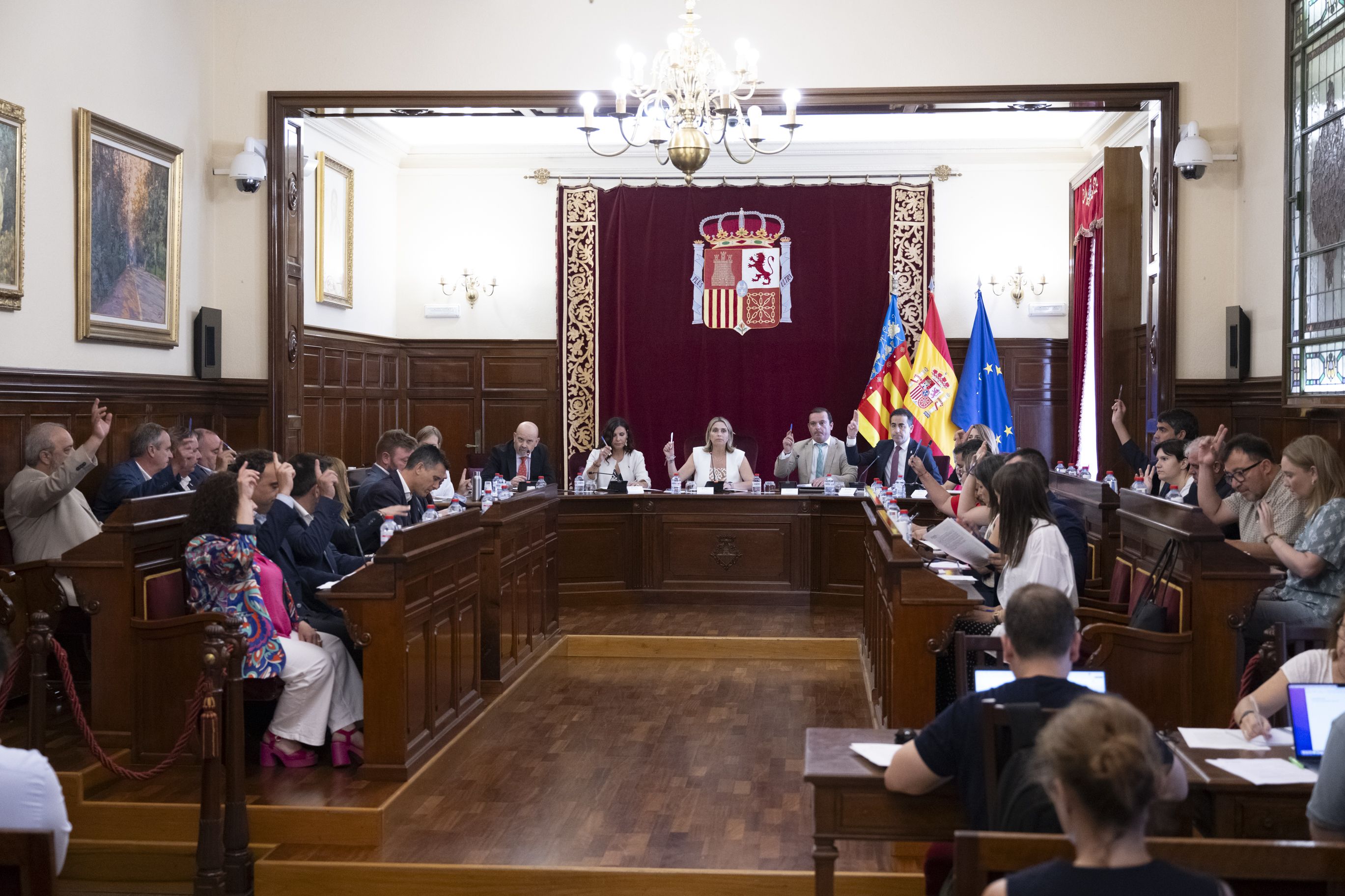 Pleno de junio de la Diputación de València