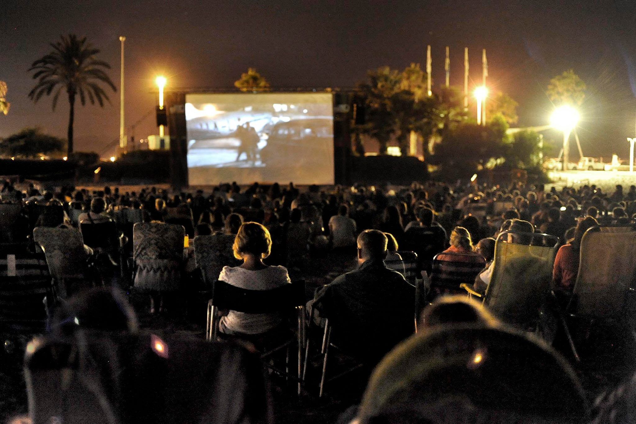 Cine en la playa de Castellón