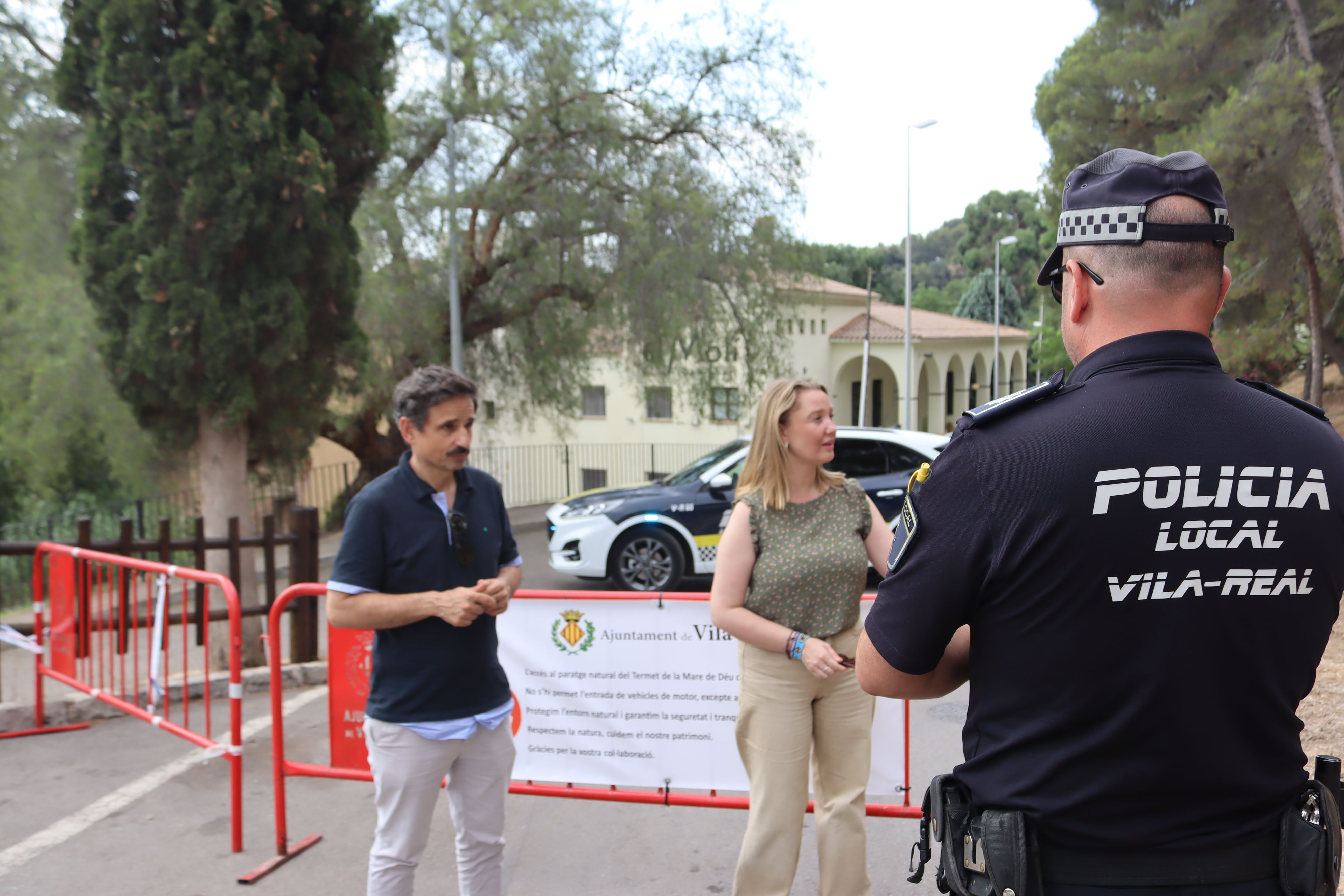 Vila-real cierra el acceso a vehículos en la zona del Molí y el inicio de la Ruta Botánica