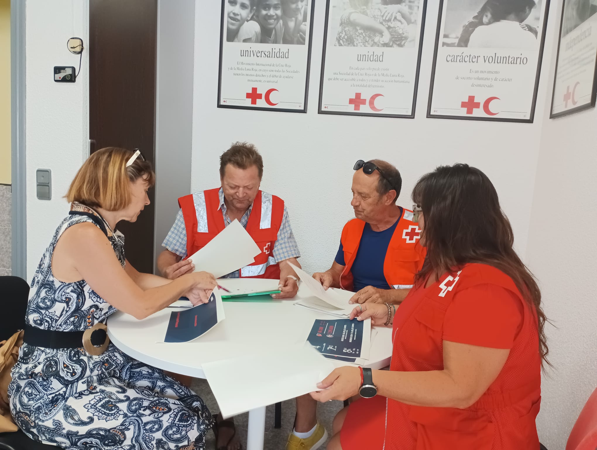 Reunió entre l'Ajuntament de Peníscola i Creu Roja