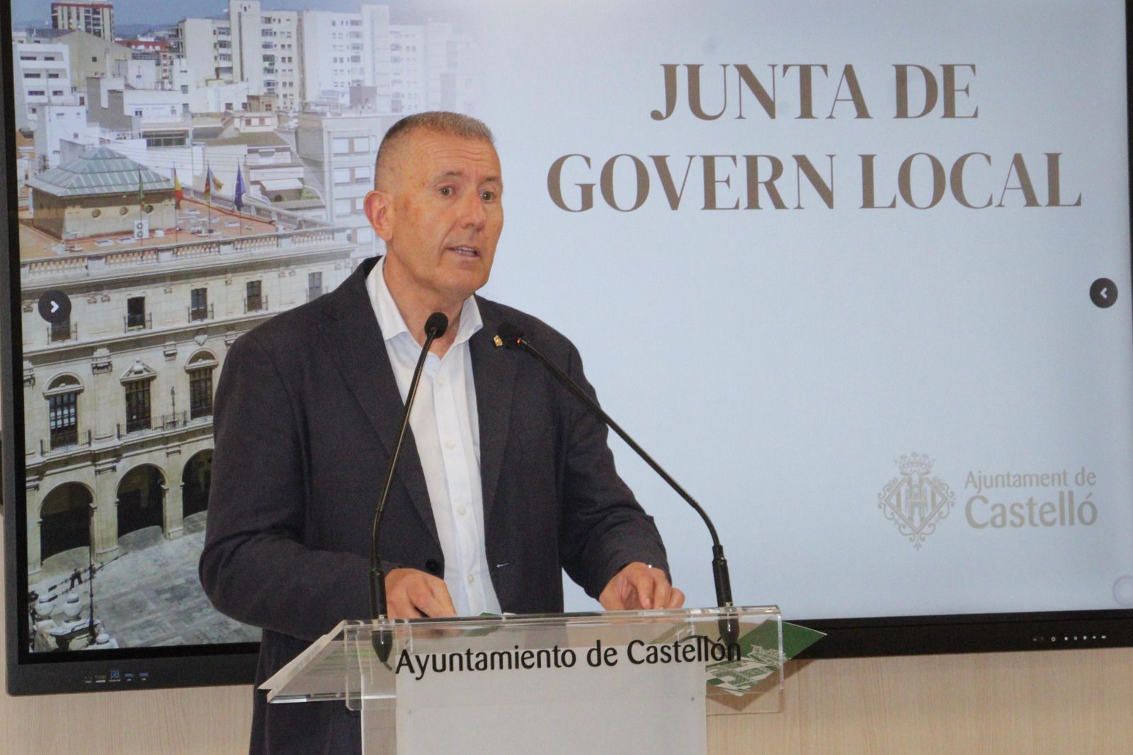 Vicent Sales dona compte dels acords de la Junta de Govern Local de Castelló