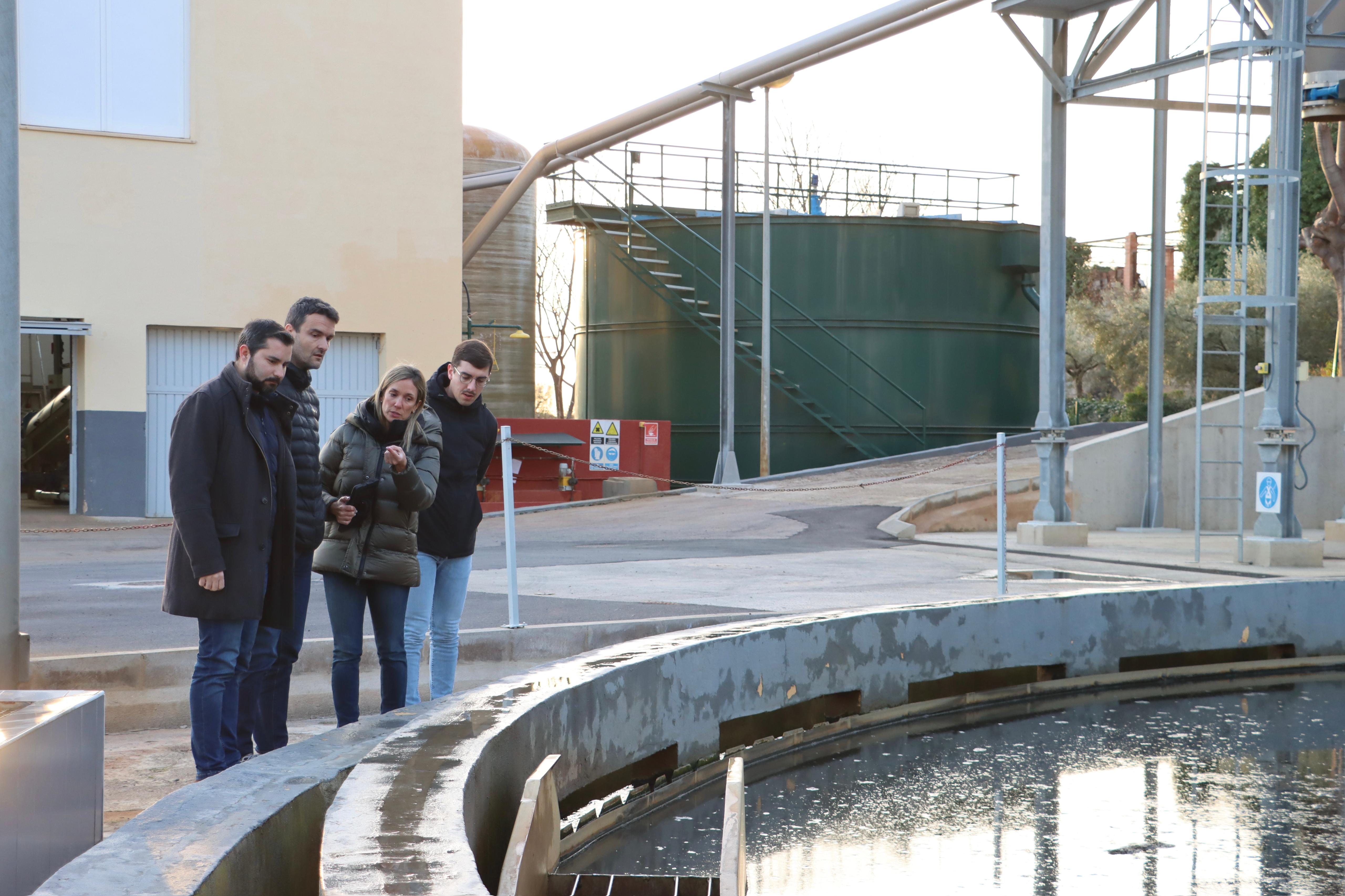 Visita a una depuradora a l'Alcora