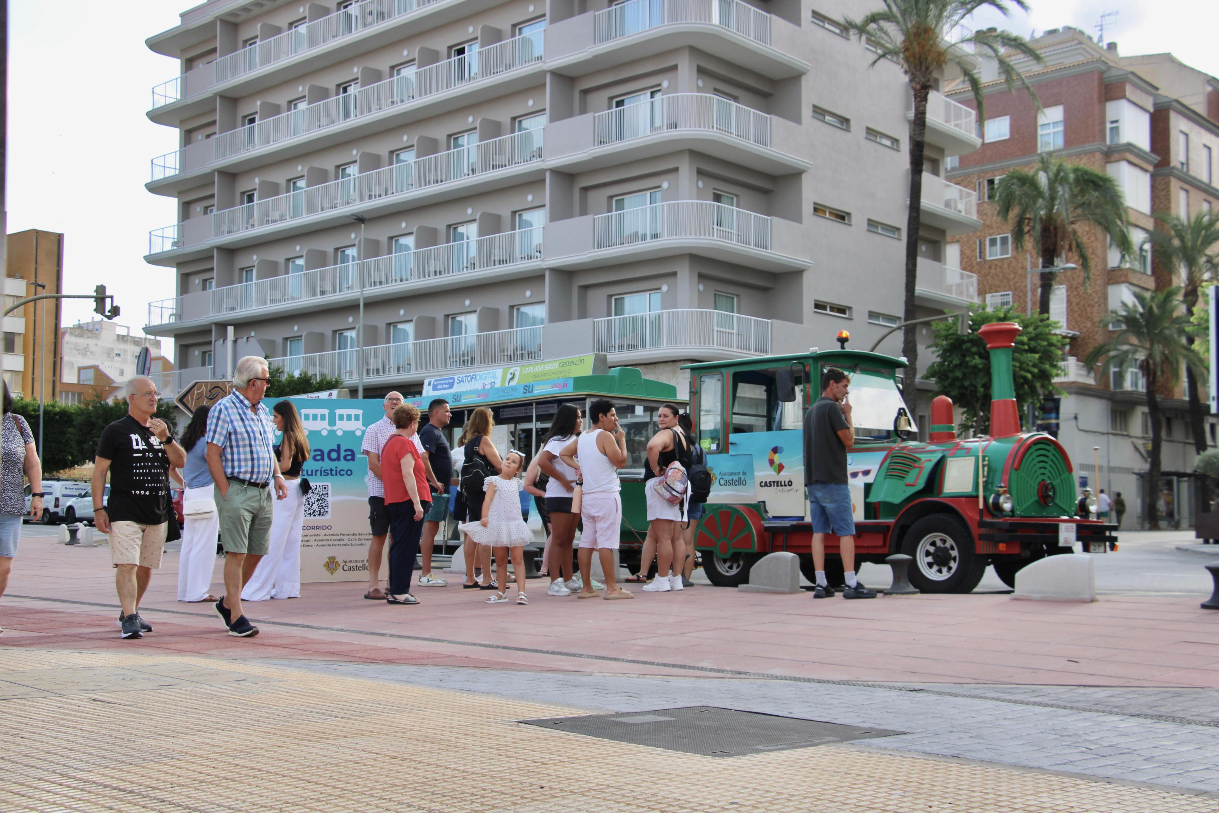 Tren turístico en Castellón