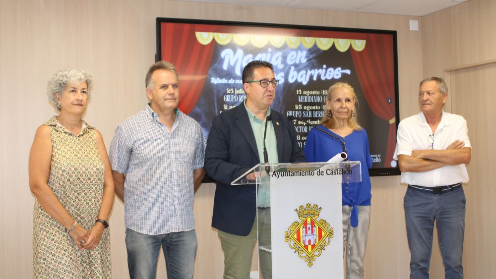 Presentación de 'Magia en los barrios' de Castellón