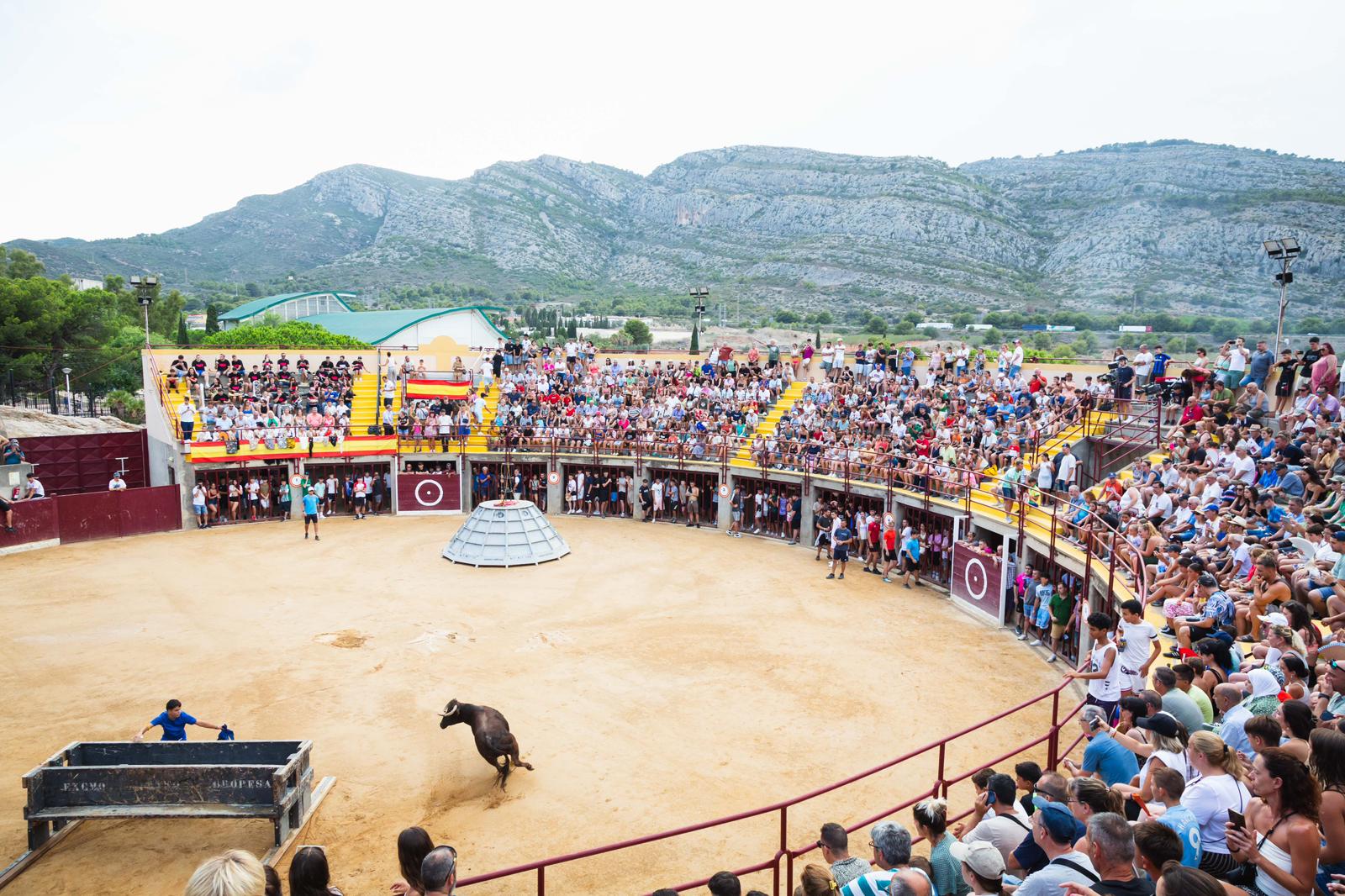 Toros en las Fiestas de San Jaime de Oropesa del Mar 3