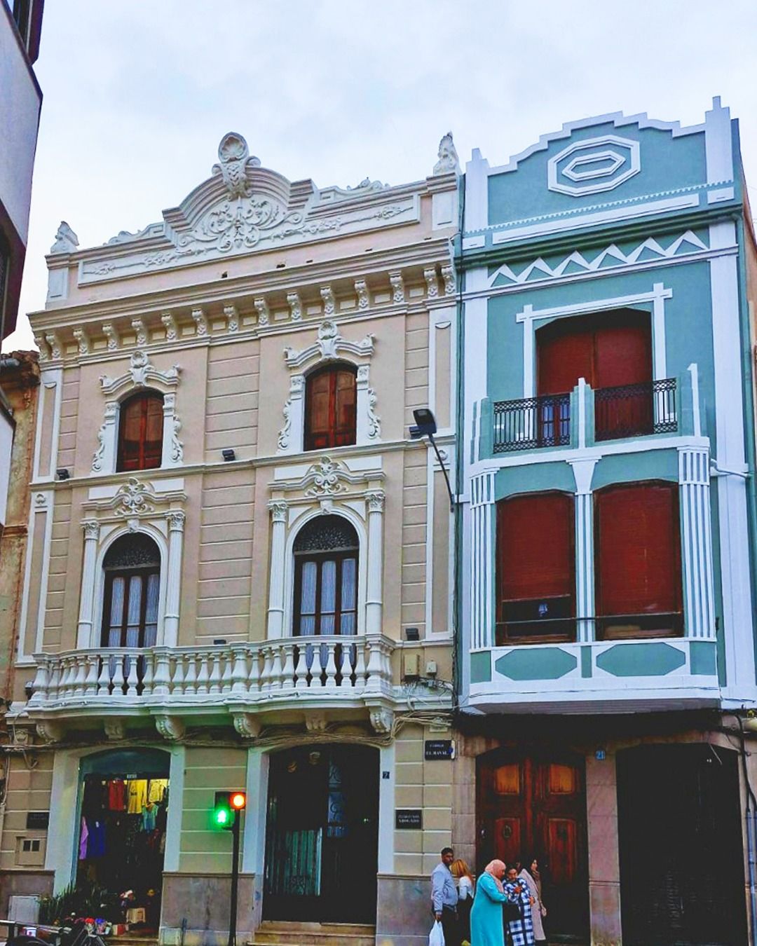 Façana d'una vivenda de Borriana