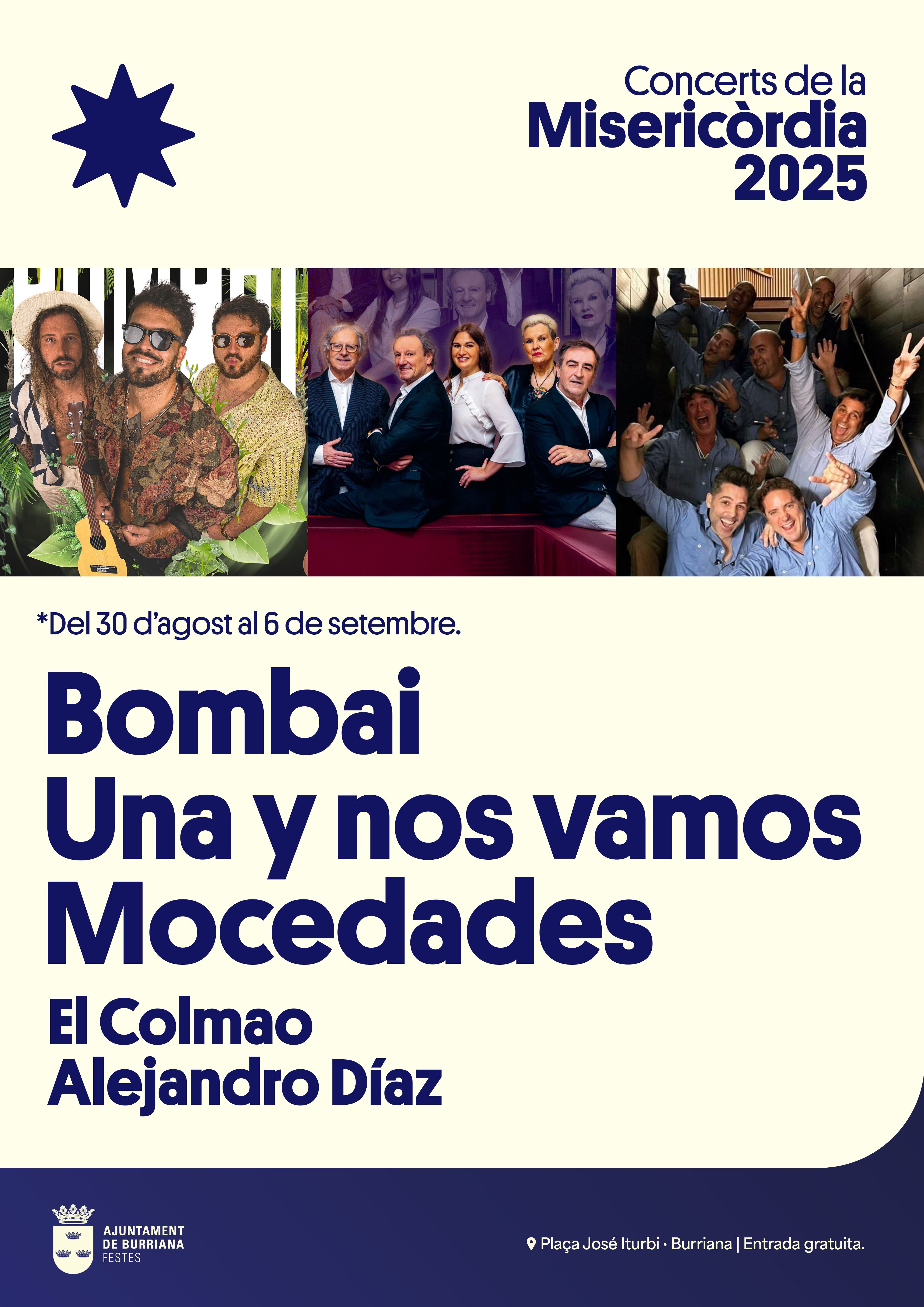 Cartell  Festes de la Misericòrdia 2025