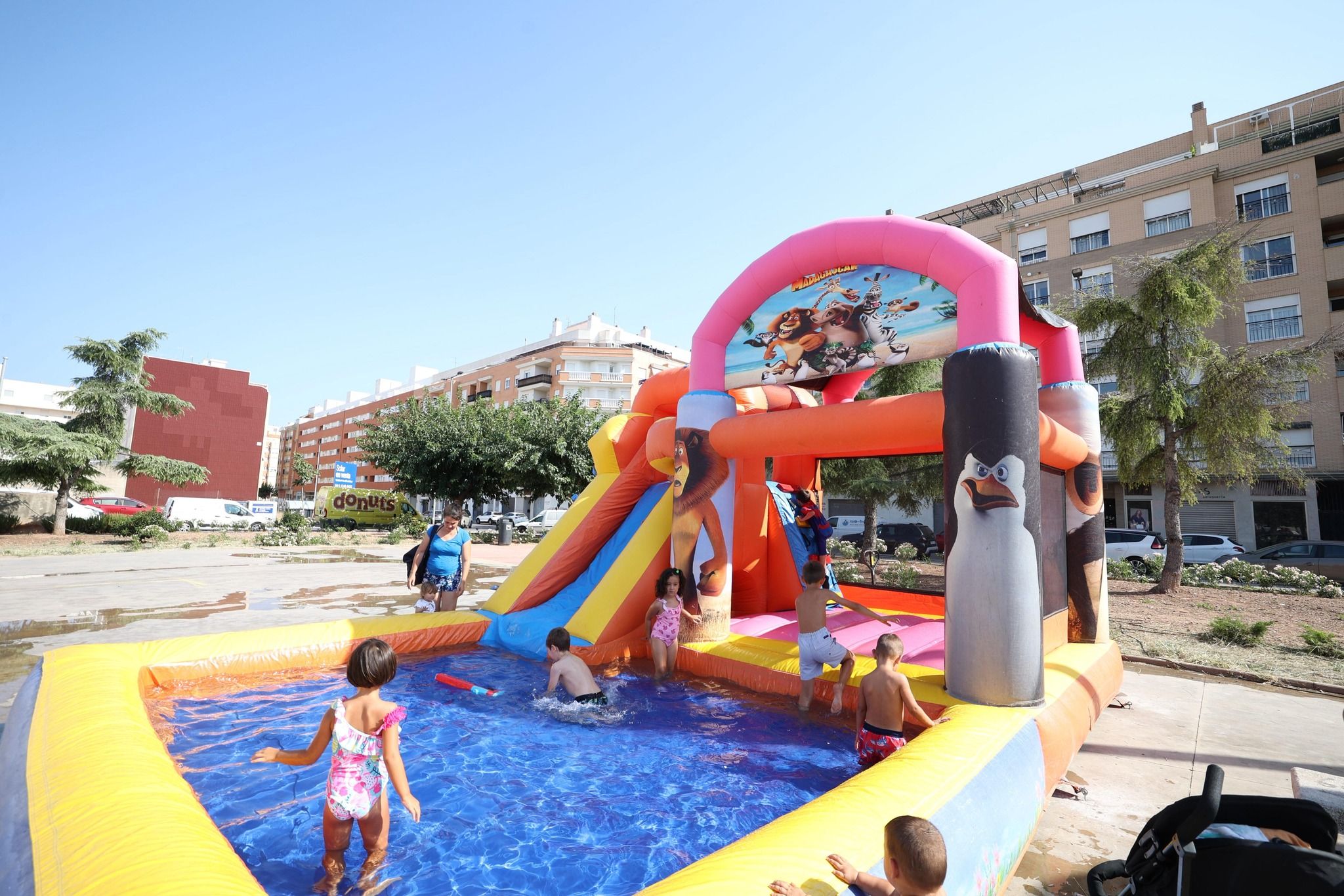 Unflables infantils a Burriana - Foto: Ajuntament de Burriana