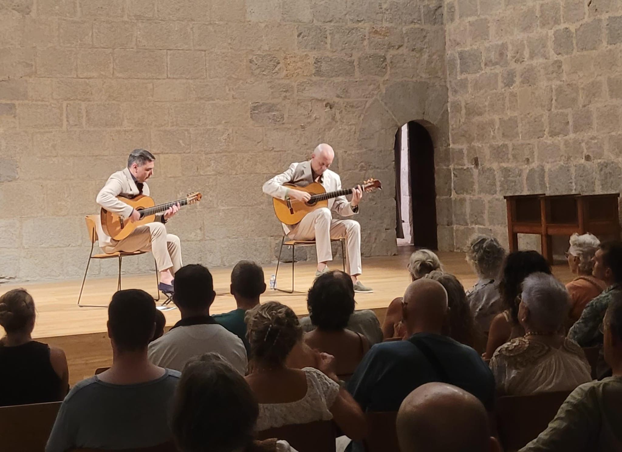 Un concierto del Festival Internacional de Guitarra de Peñíscola