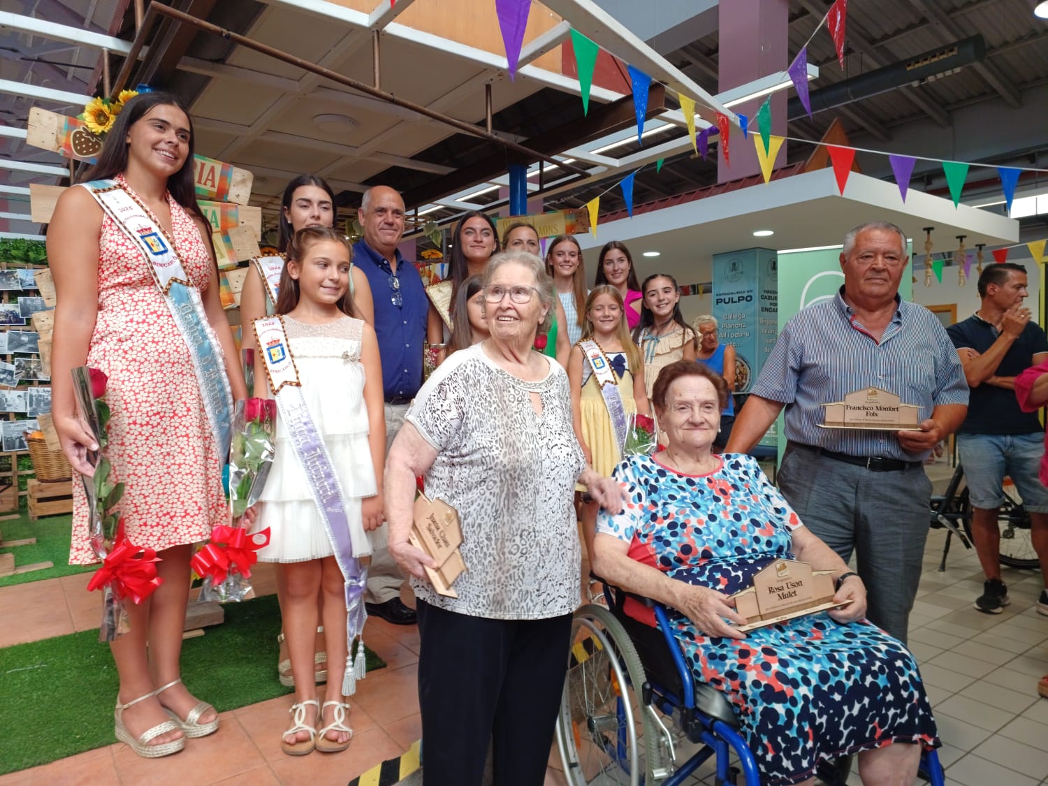 Homenatge a venedors del Mercat Municipal de Benicarló