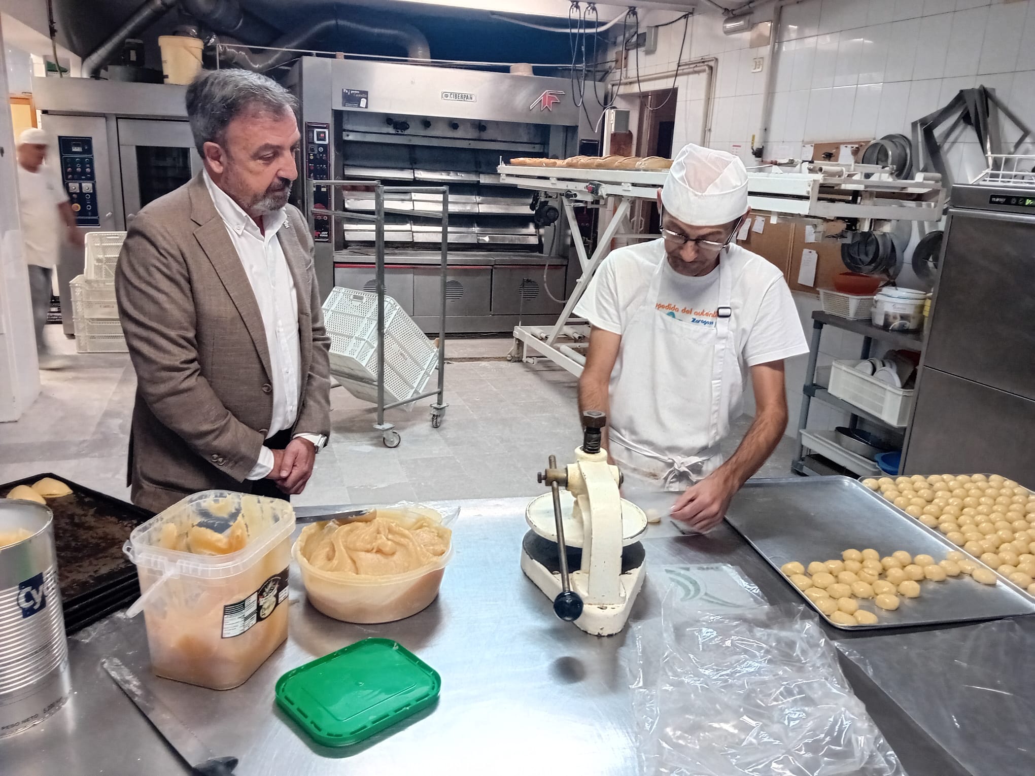 Redondo en un curs de Formació a la Carta de forn