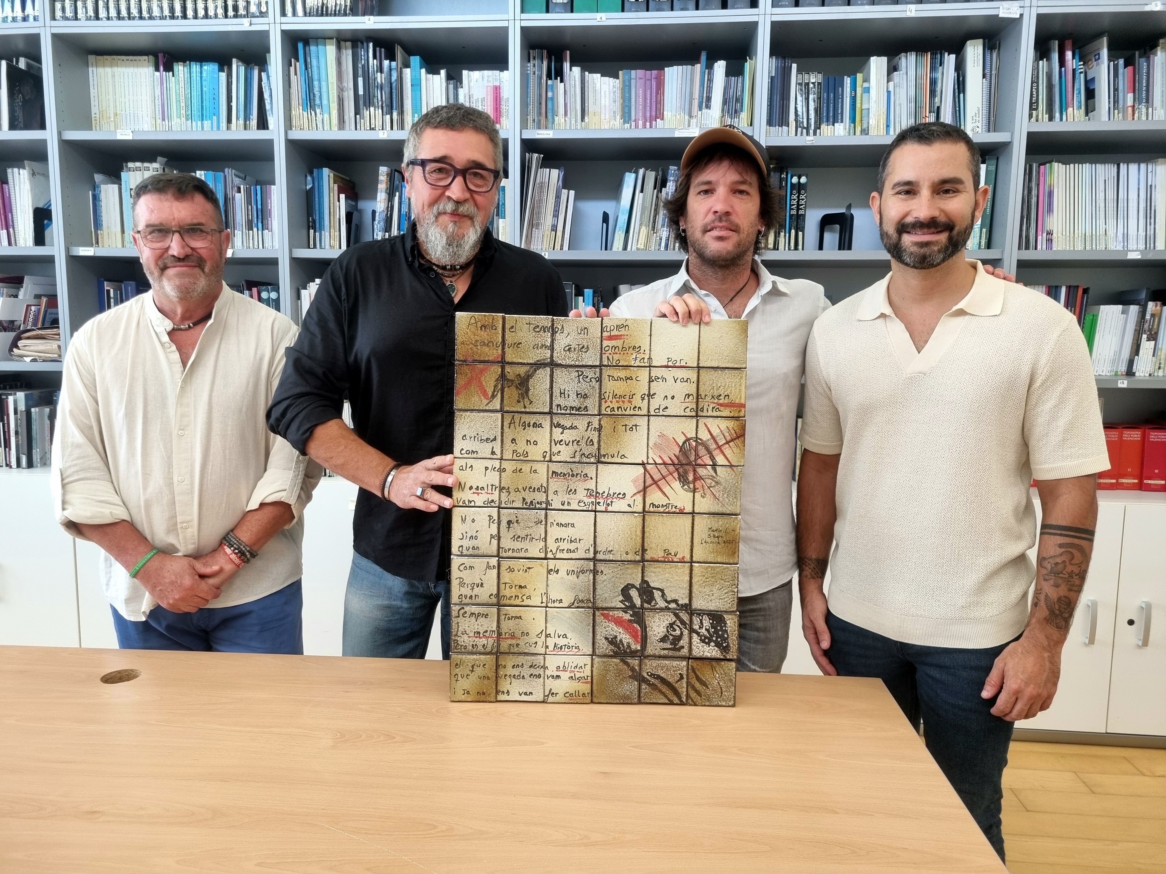 Ricardo Porcar, Salvador Negre, Luis Vives i Samuel Falomir