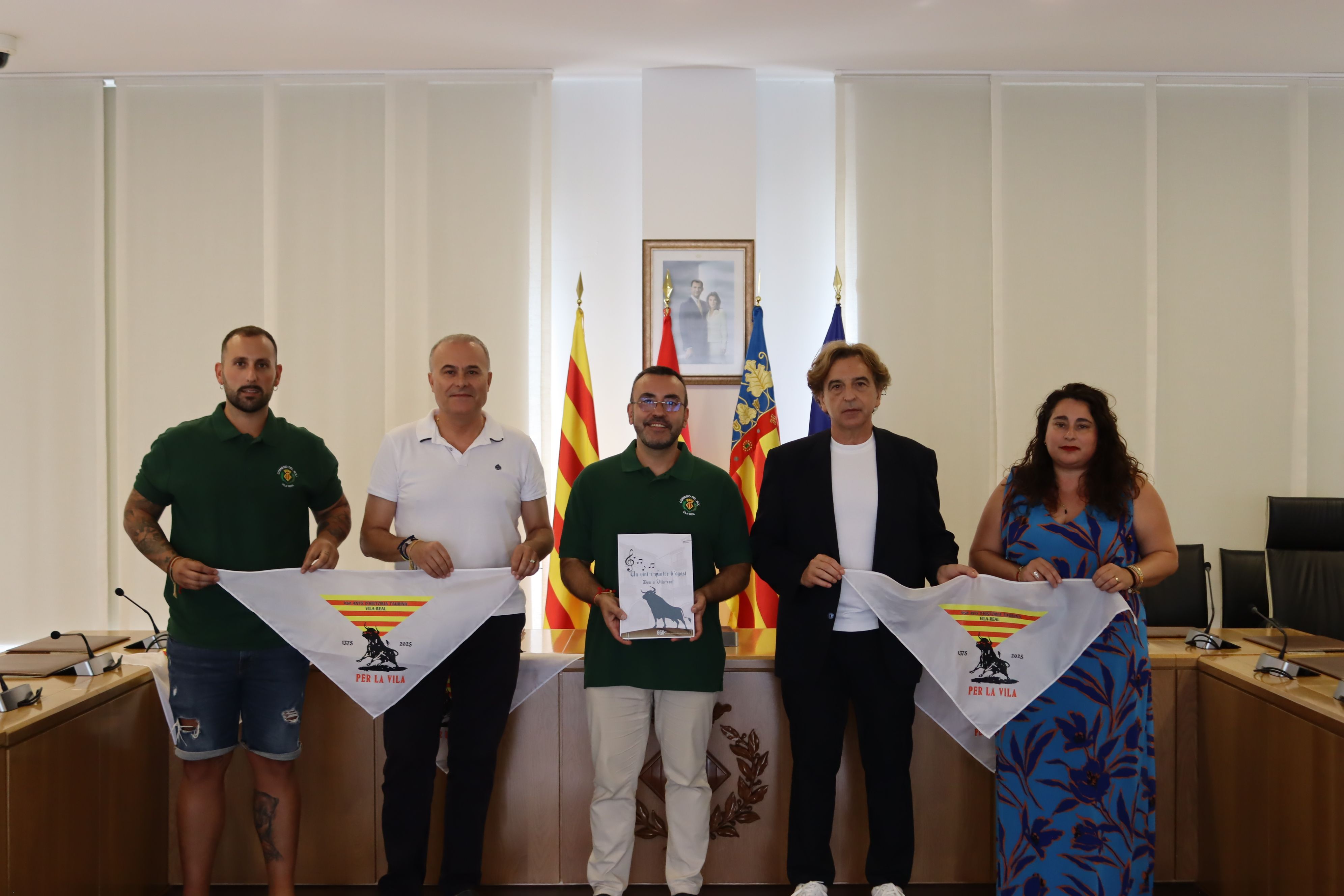 Presentació dels bous al carrer de Vila-real