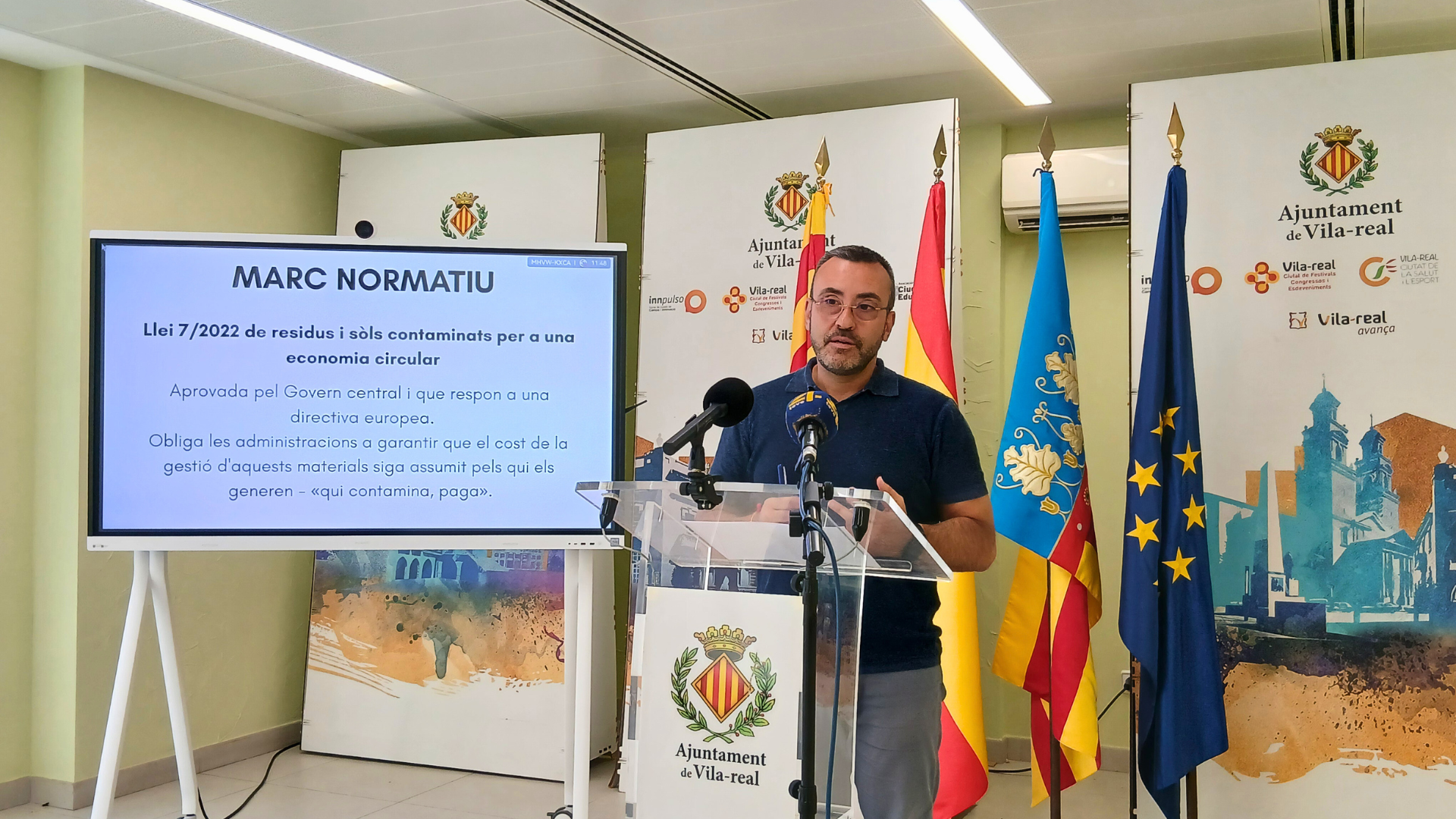 El alcalde de Vila-real, José Benlloch