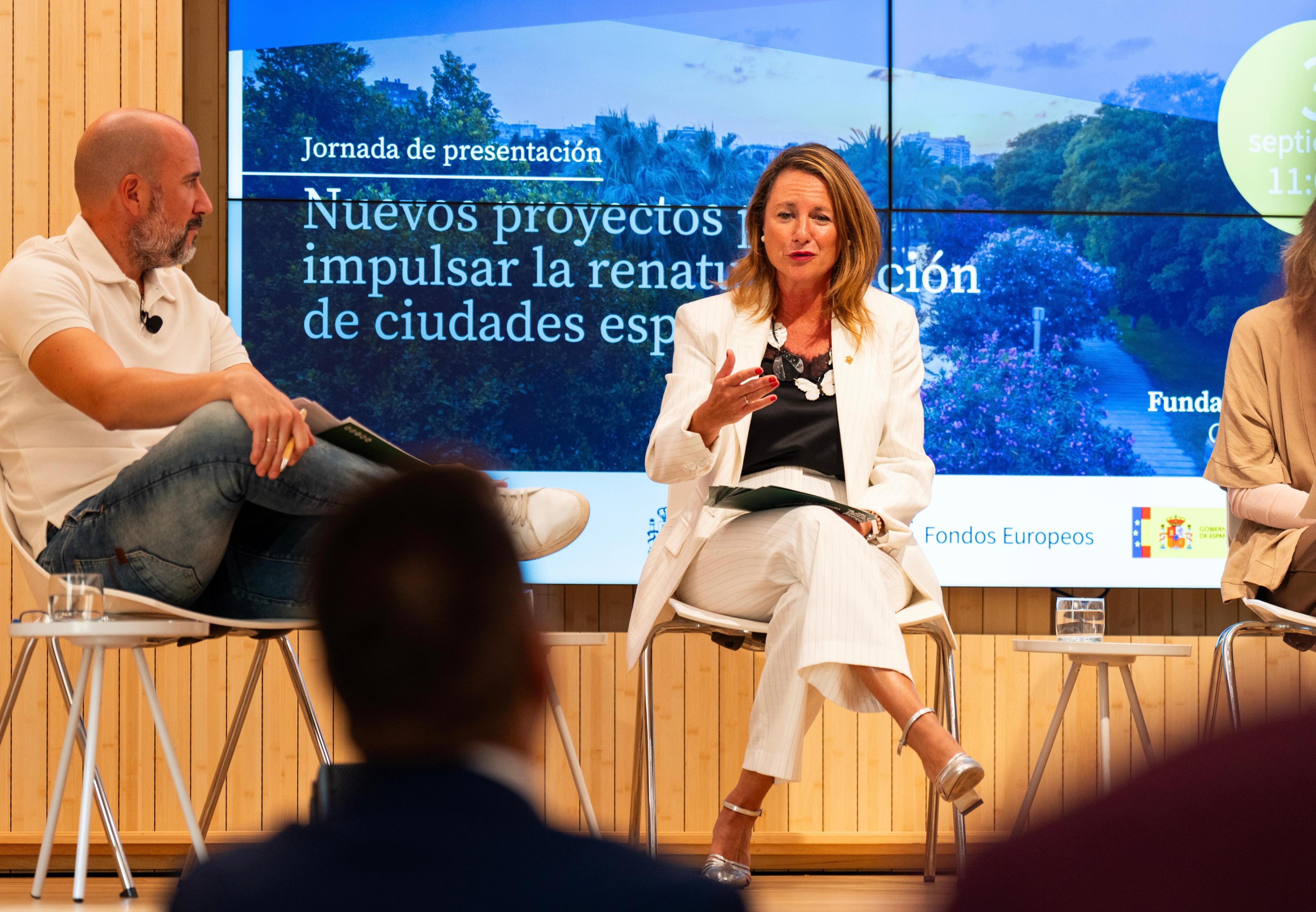 Carrasco en una jornada de 'Naturaleza en red'