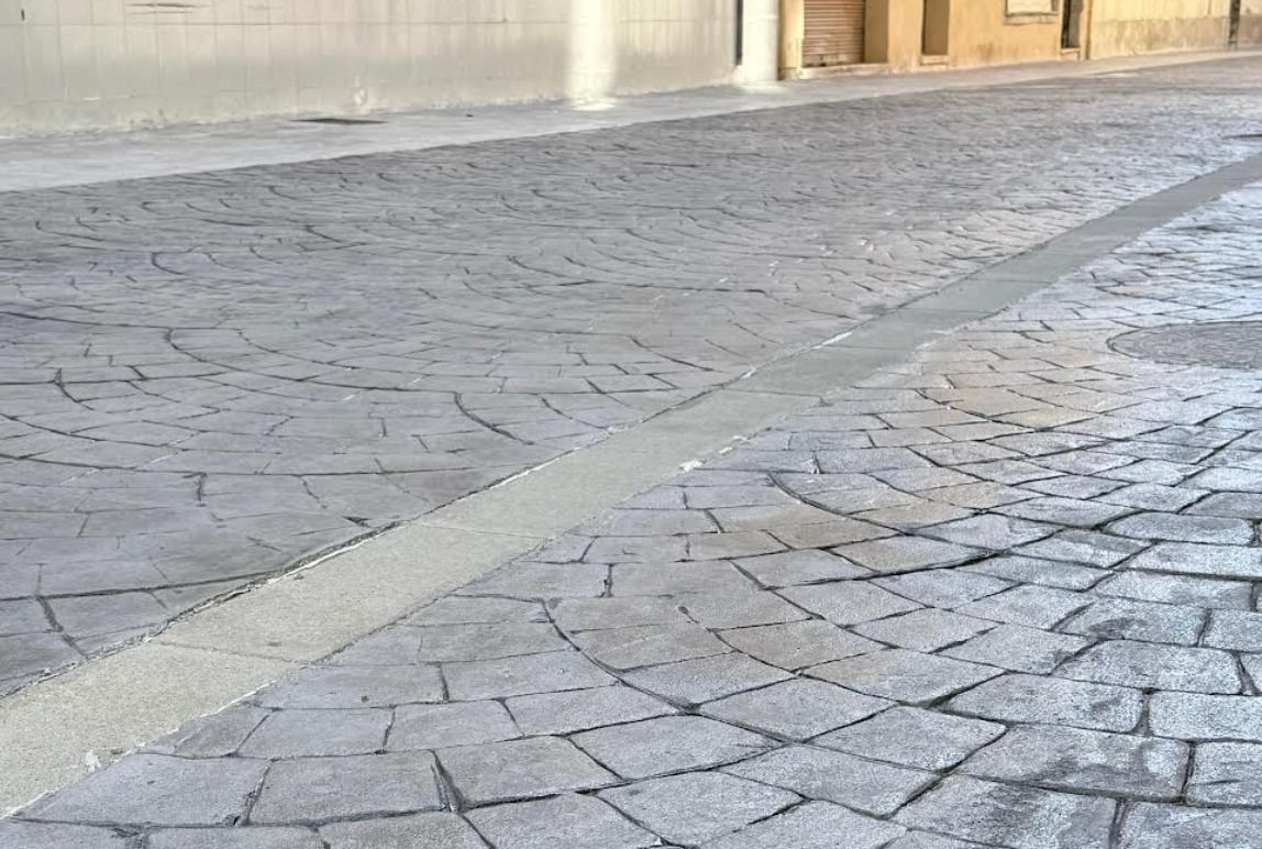 Nova pavimentació en Bisbe Lluís Pérez de Borriana