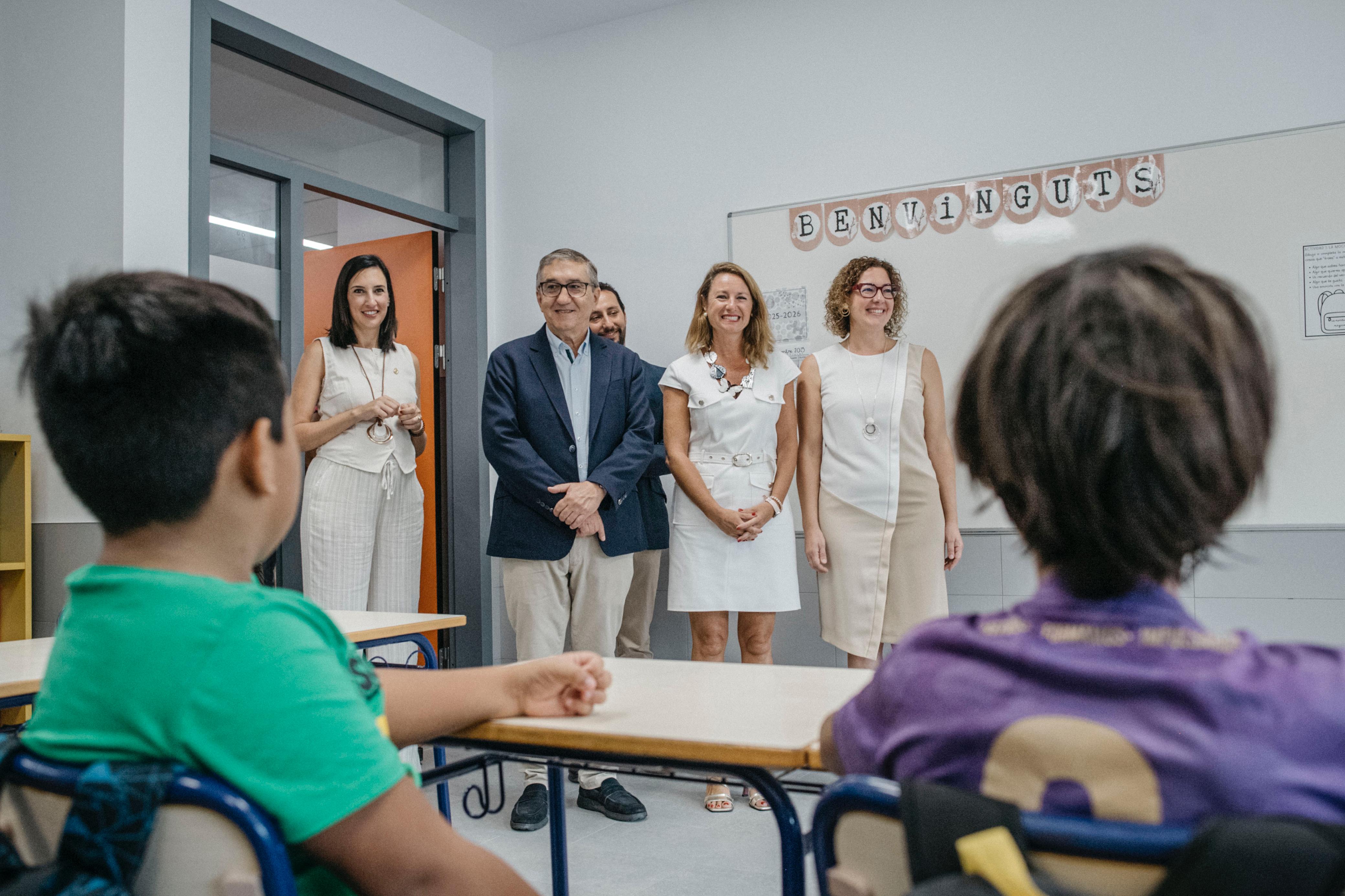 Tornada a l'escola a Castelló