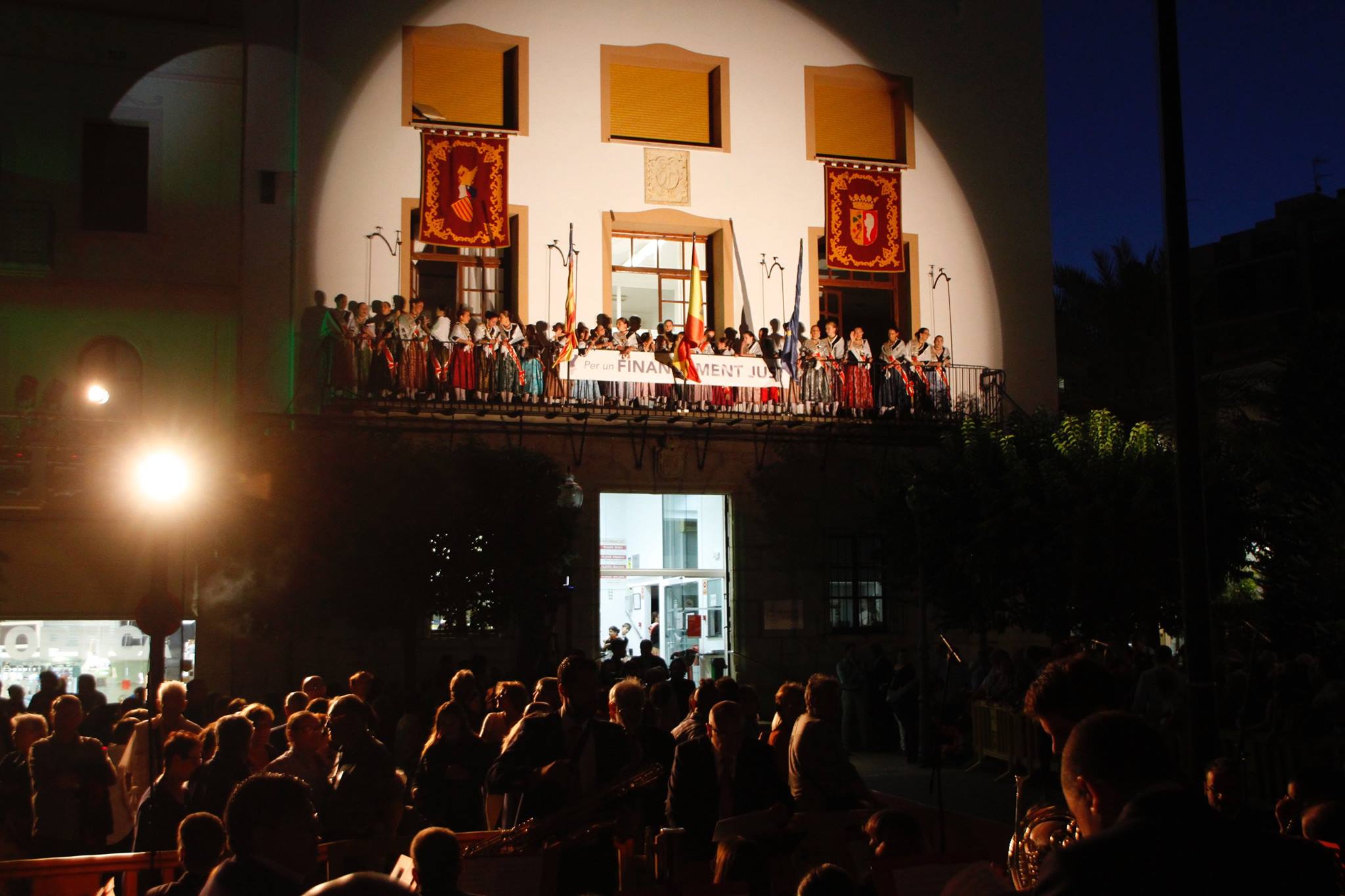 Un acte de les festes de la Carta de Poblament de Vinaròs