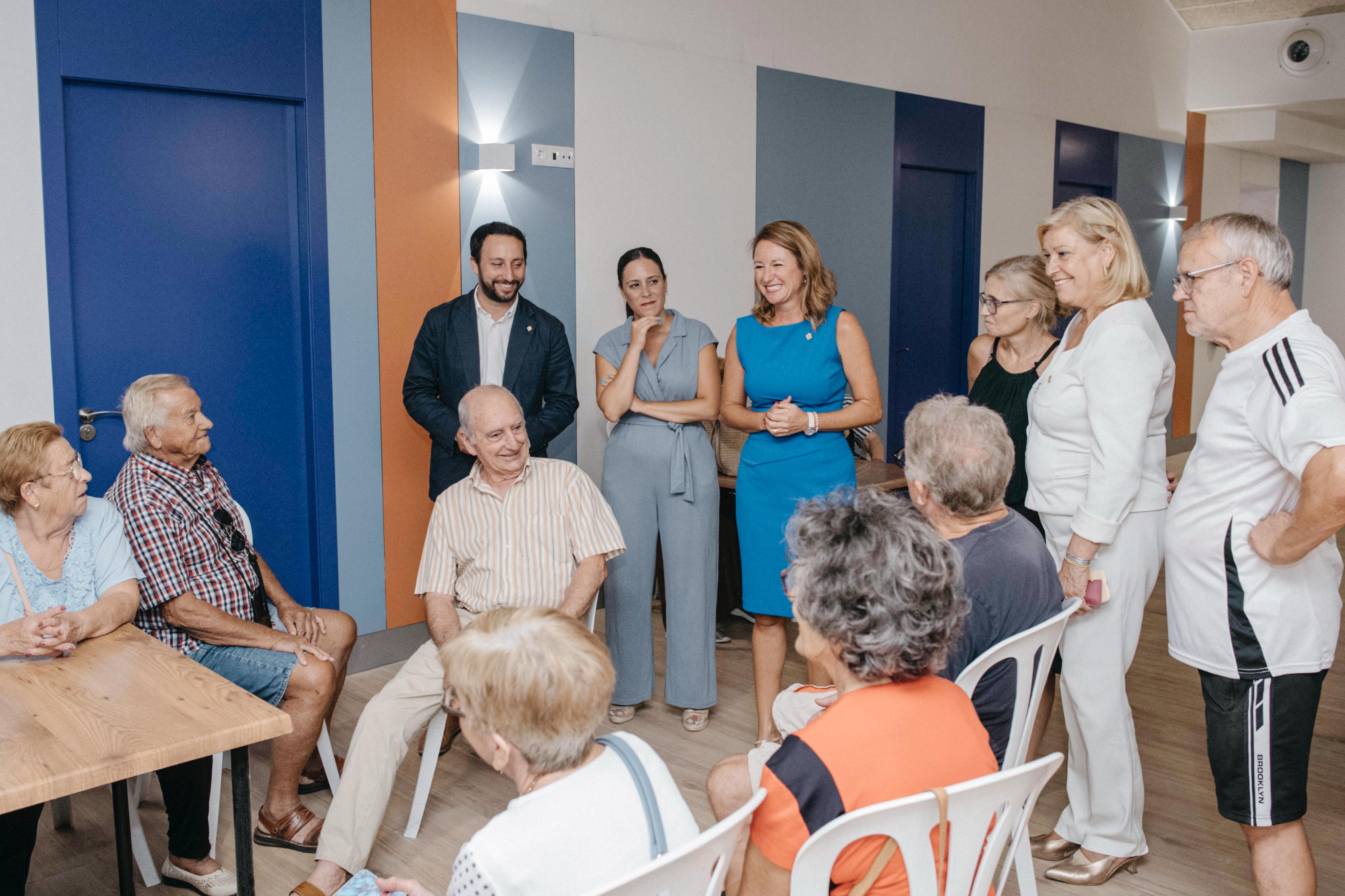 Carrasco visita el centro La Panderola