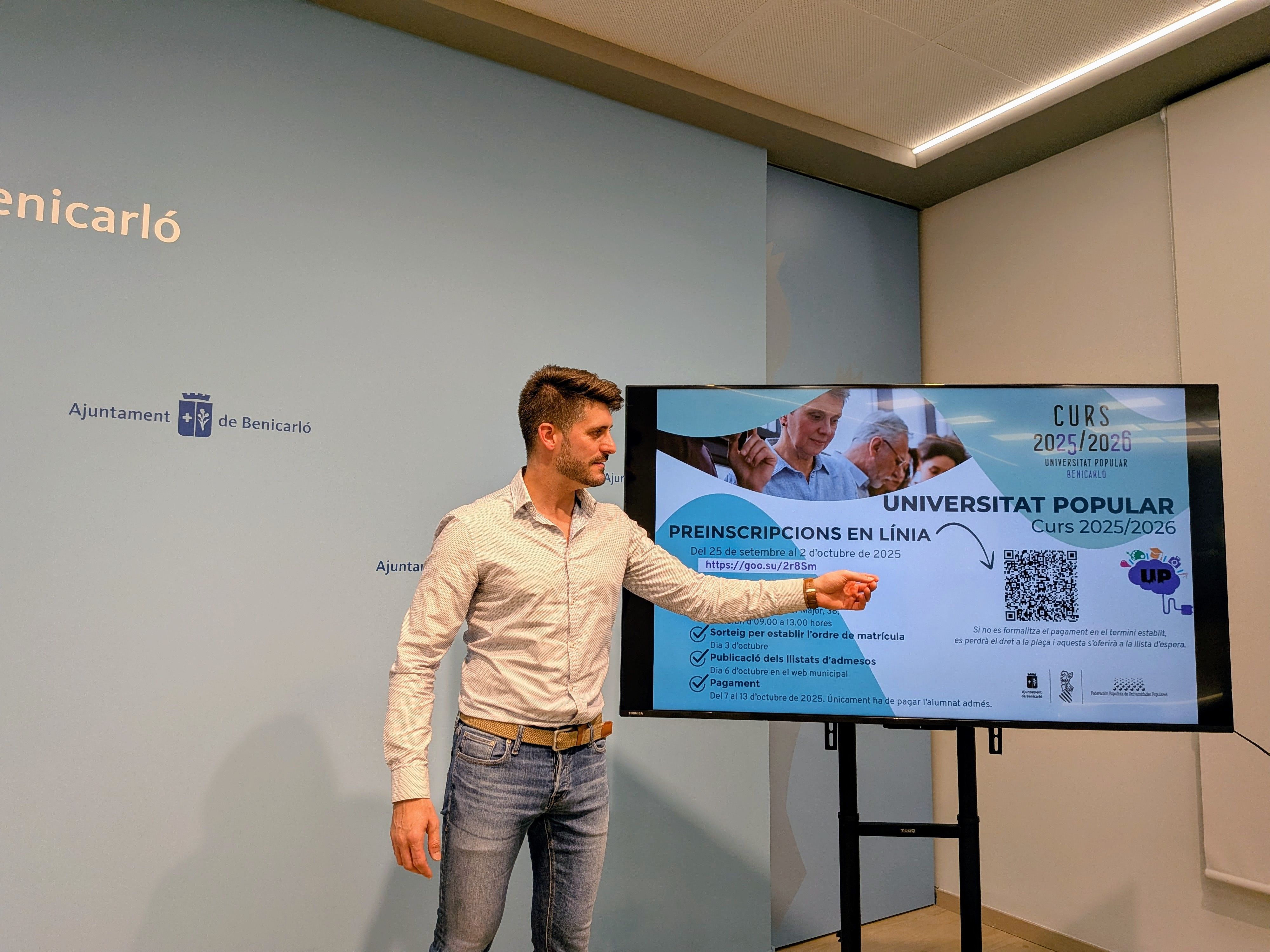 Presentació de la Universitat Popular a Benicarló