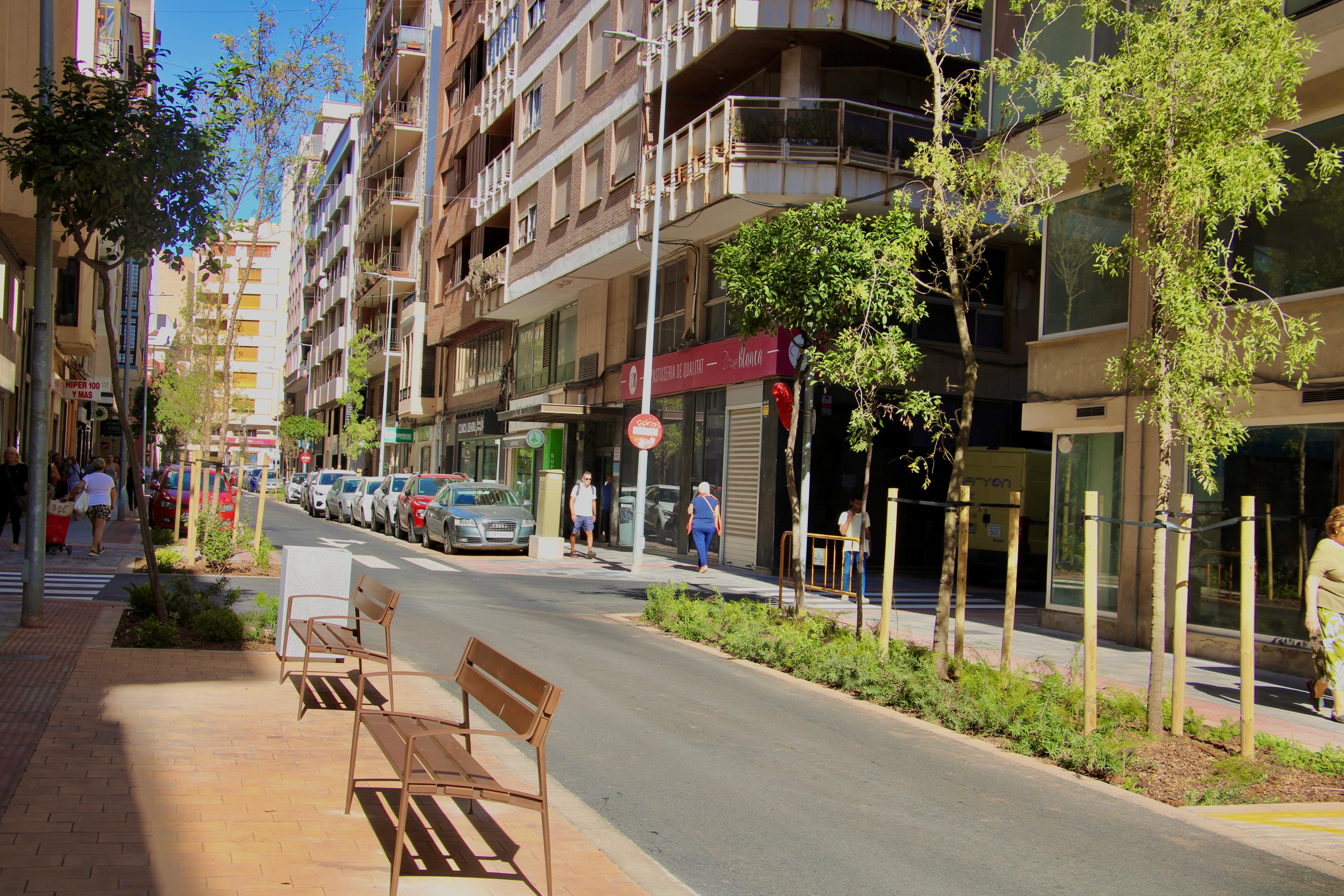 Calle Asensi en Castellón