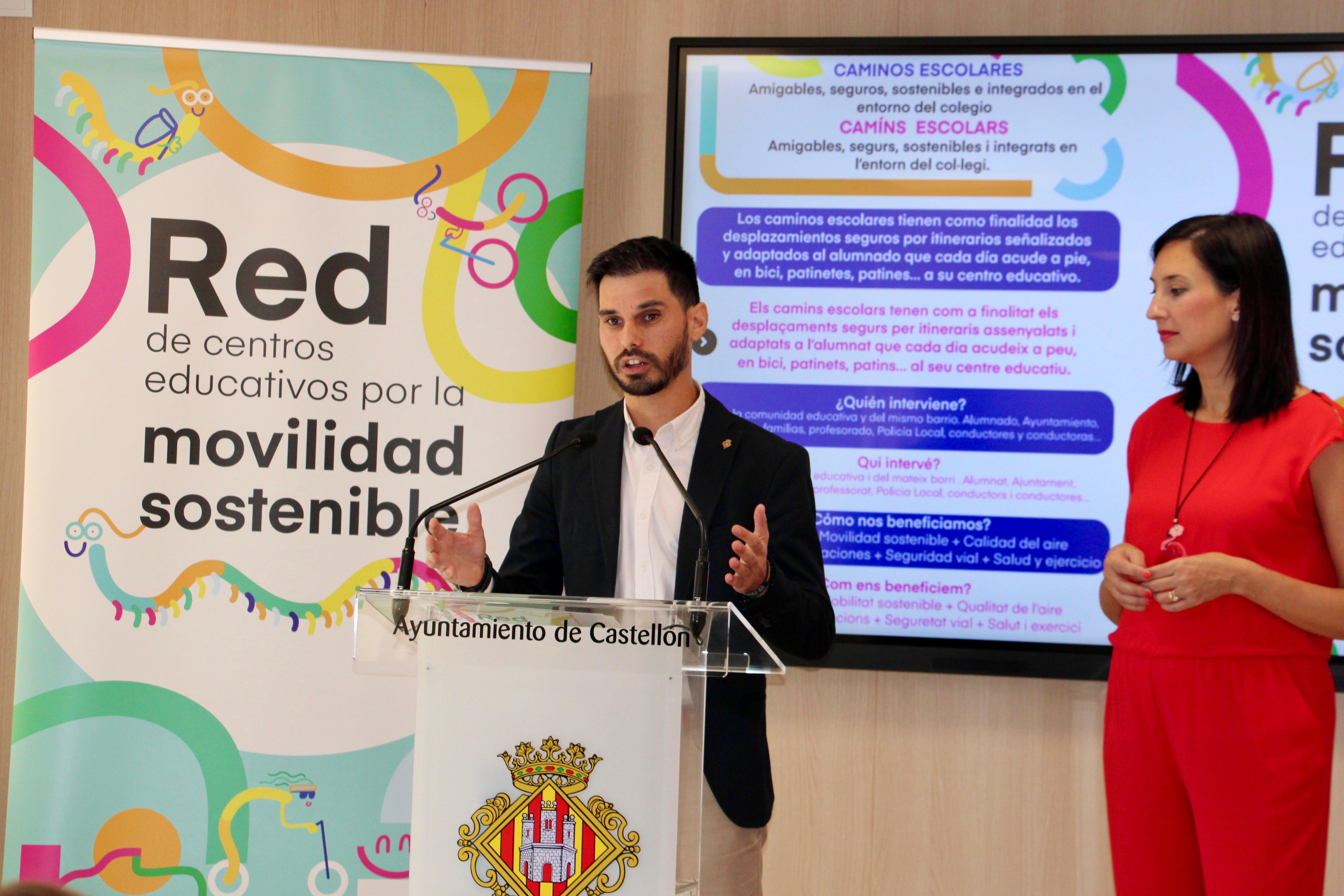 Castellón pone en marcha una nueva Red de Centros Educativos por la Movilidad Sostenible pionera en toda España