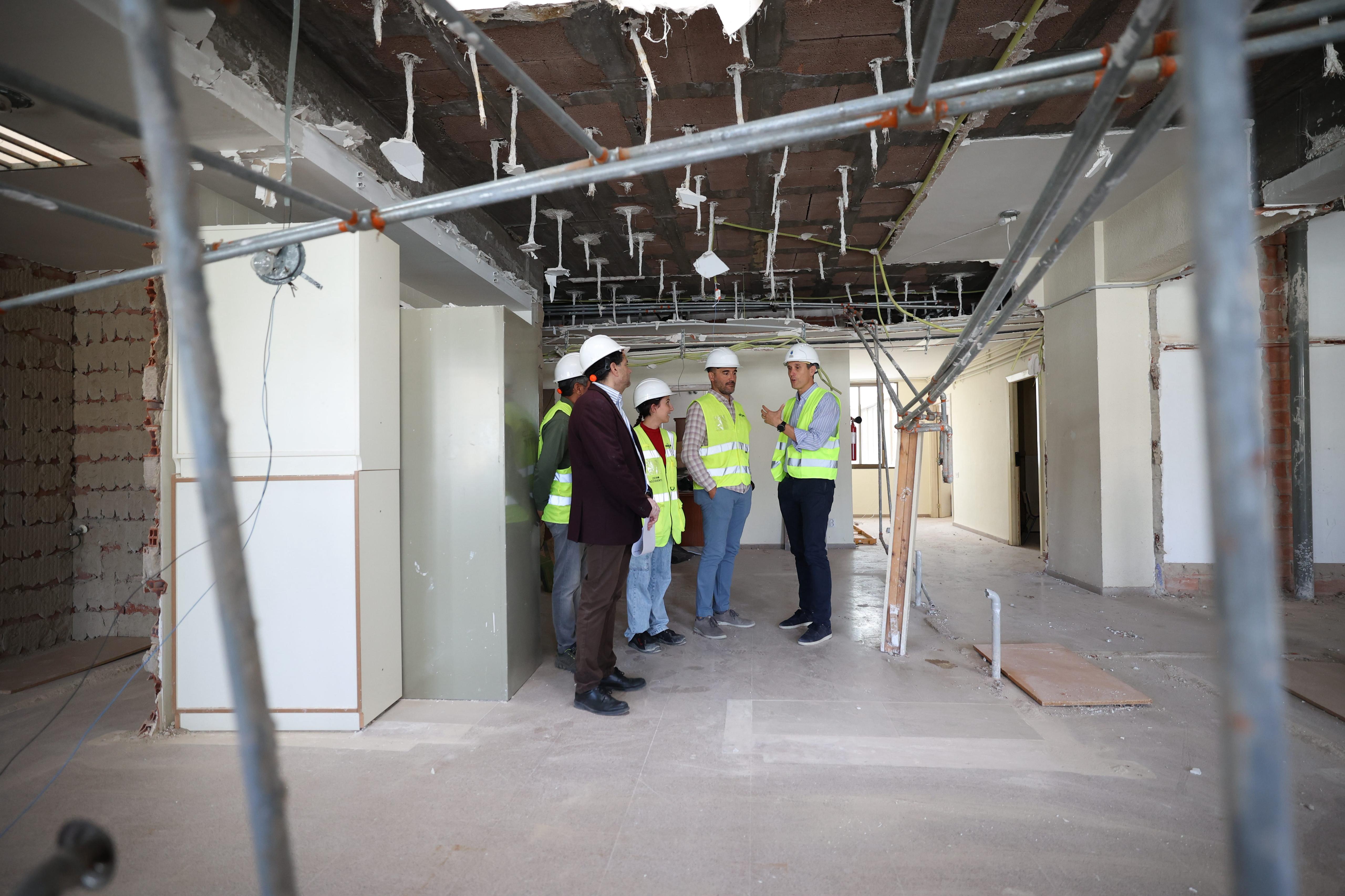 Obras de modernización del CEE Pla d’Hortolans de Burriana