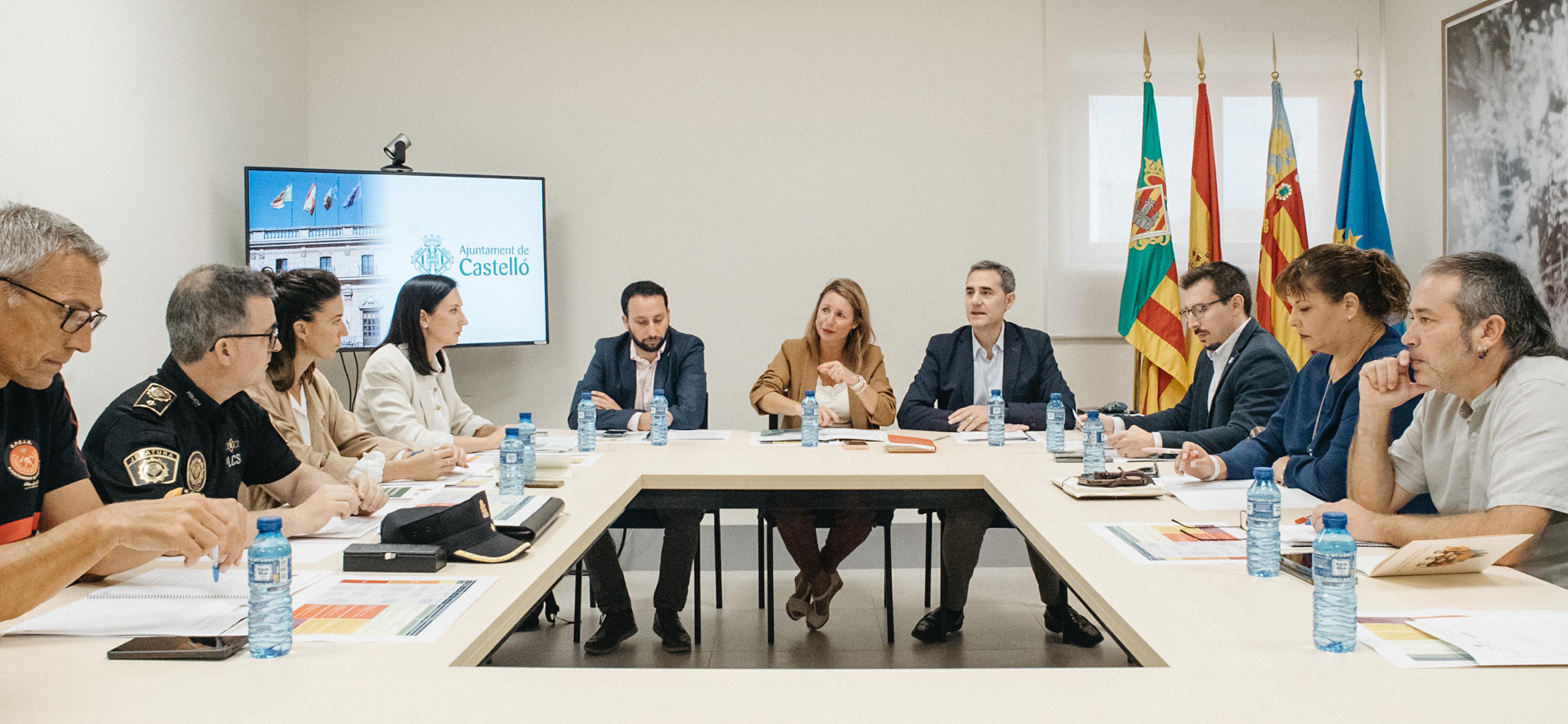 Begoña Carrasco en la junta de portaveus