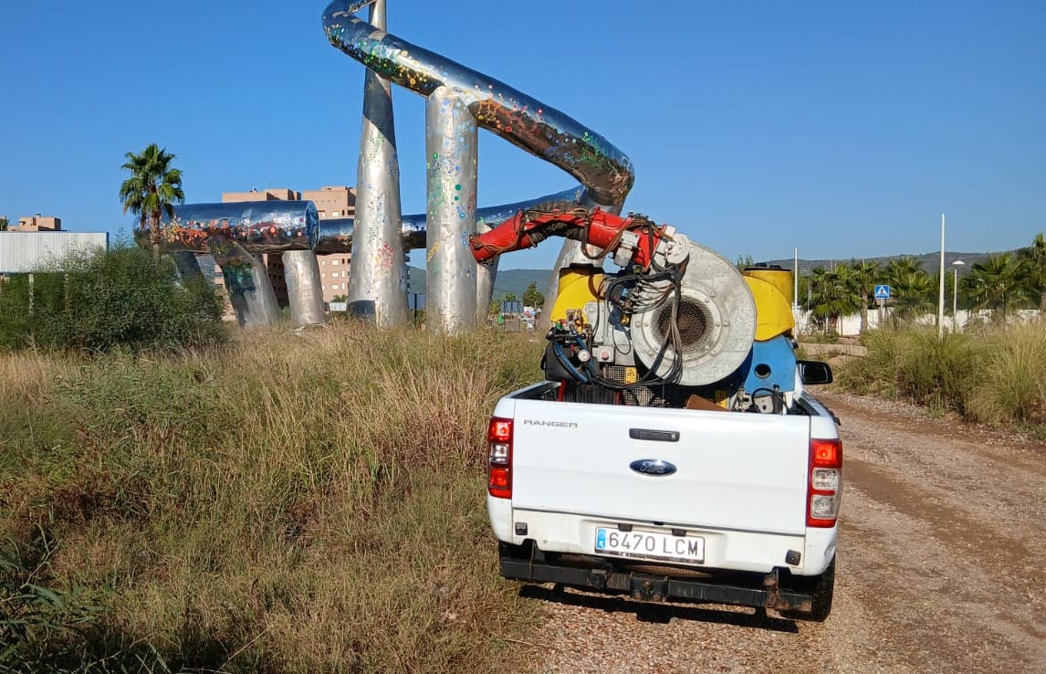 Tractament contra els mosquits en els municipis costaners de Castelló