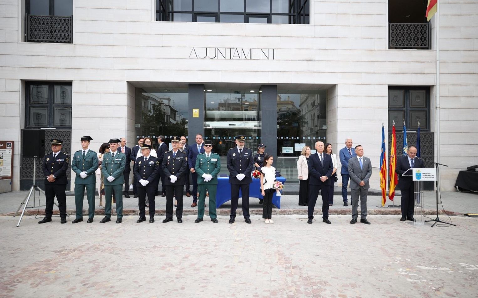 La Policia Local de Borriana celebra els actes del seu patró Sant Miquel Arcàngel