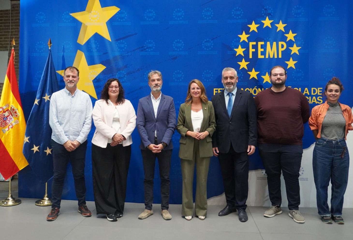 L'alcaldessa Begoña Carrasco en la FEMP