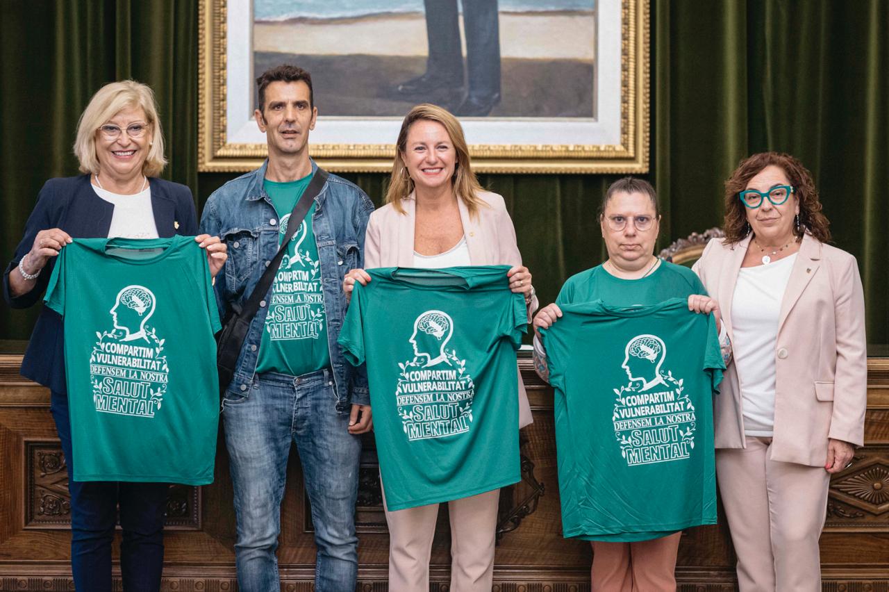 Begoña Carrasco en el dia mundial de la salut mental
