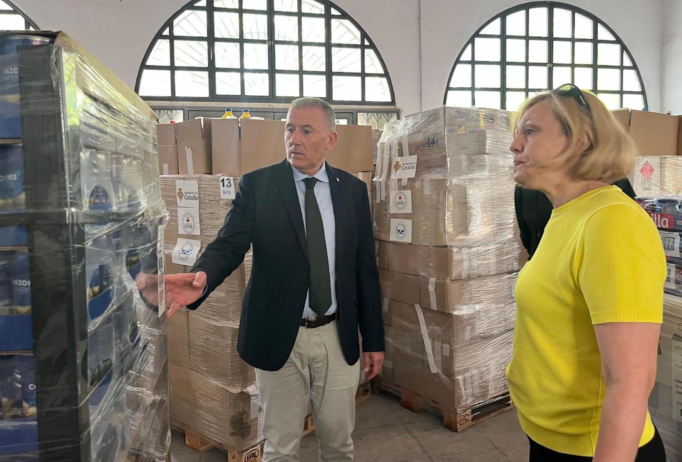 Material sanitari de Castelló per a Ucraïna