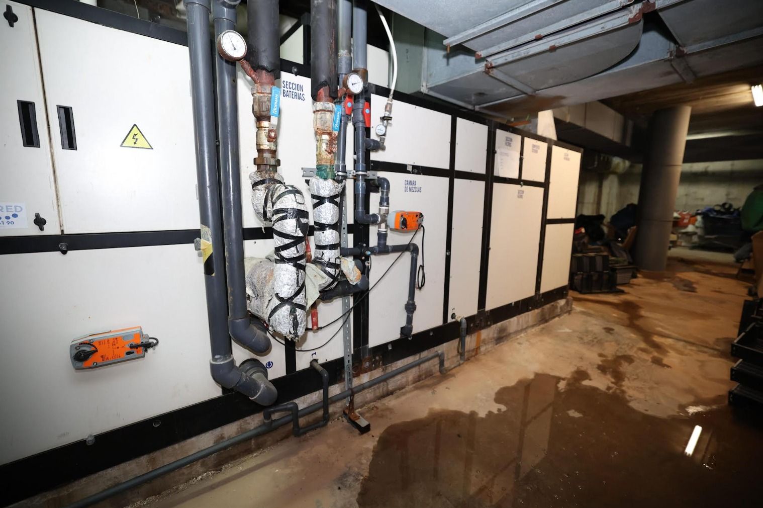 Sistema de deshumectació de la Piscina Municipal de Borriana